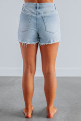Gabby Risen Shorts - Light Wash