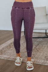 Go The Distance Joggers - Plum