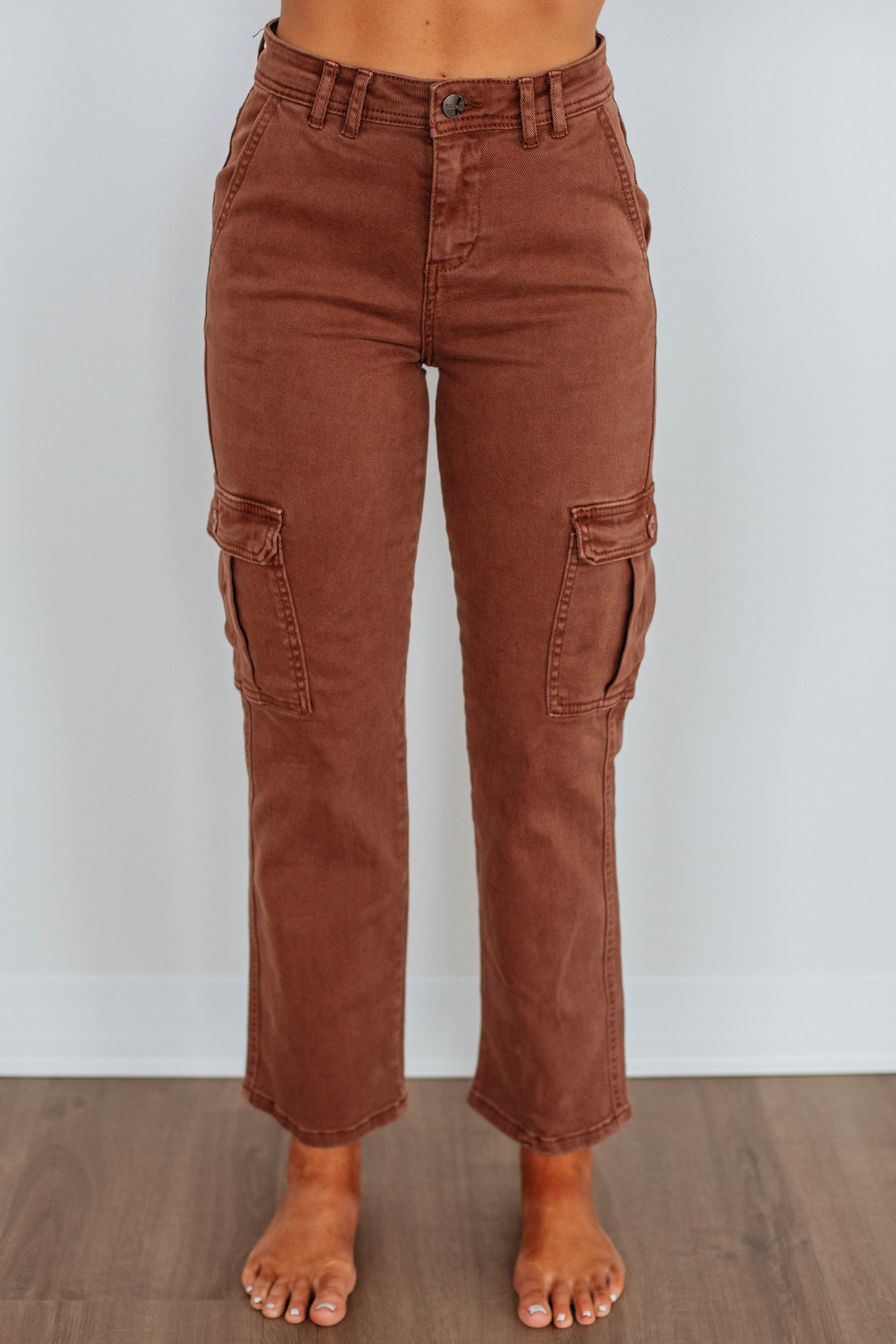Hadley Risen Cargo Jeans - Espresso