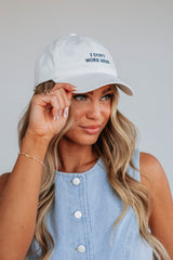 I Don't Work Here Baseball Hat