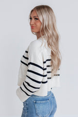 Harbor Striped Cardigan