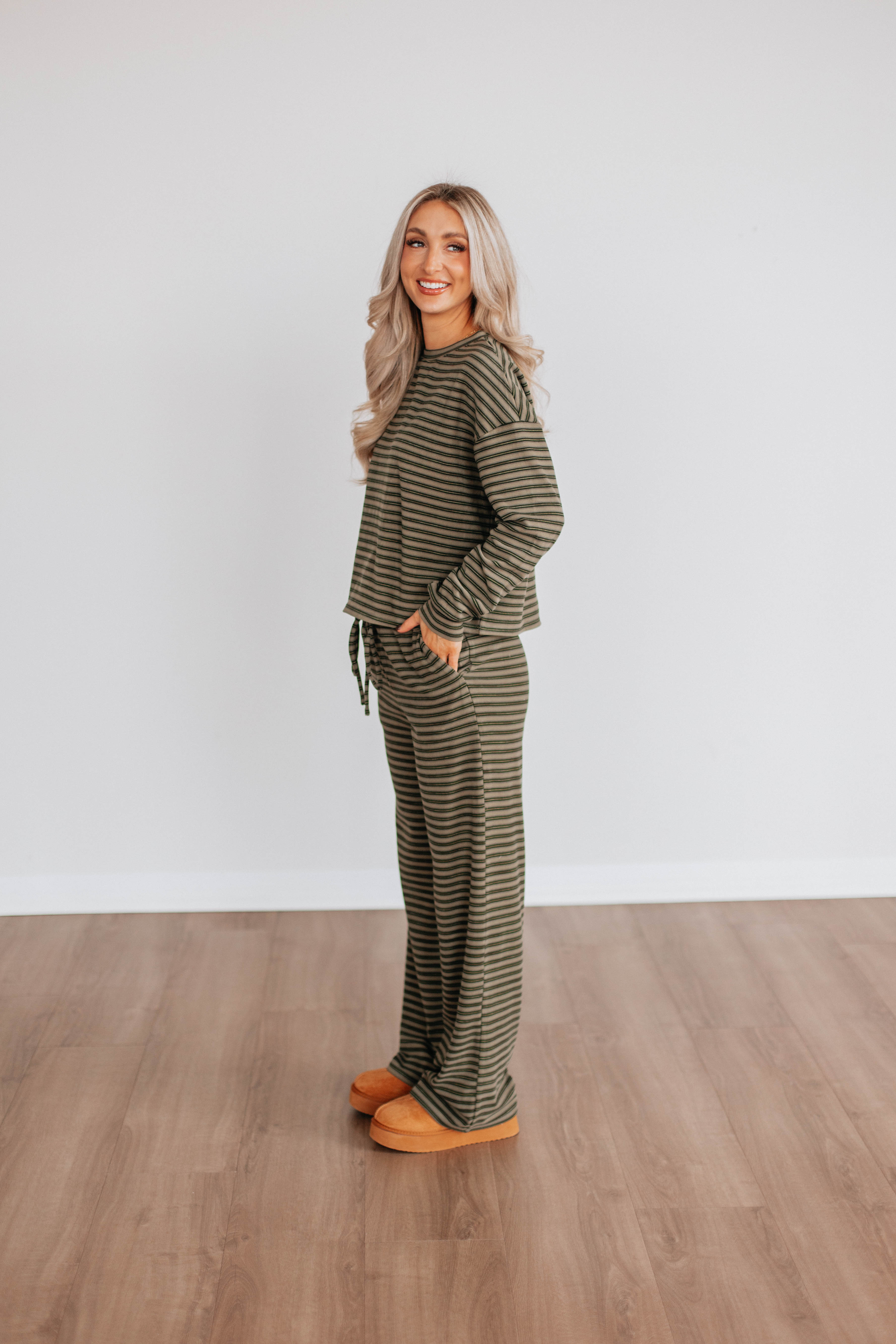 Devon Striped Pants