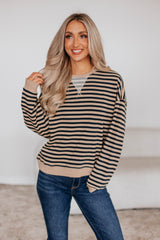 Larson Striped Pullover