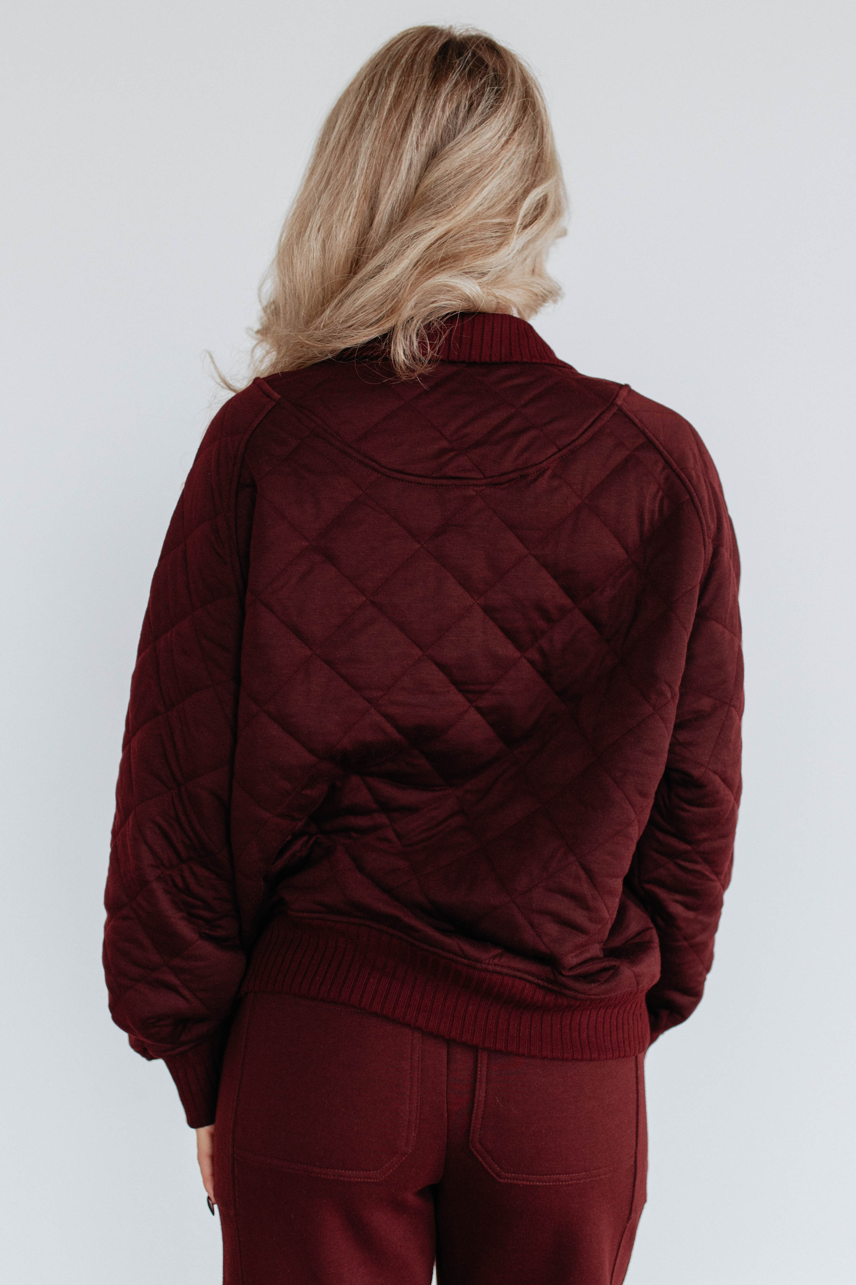 Senara Quilted Pullover