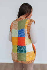 Daphnie Patchwork Vest