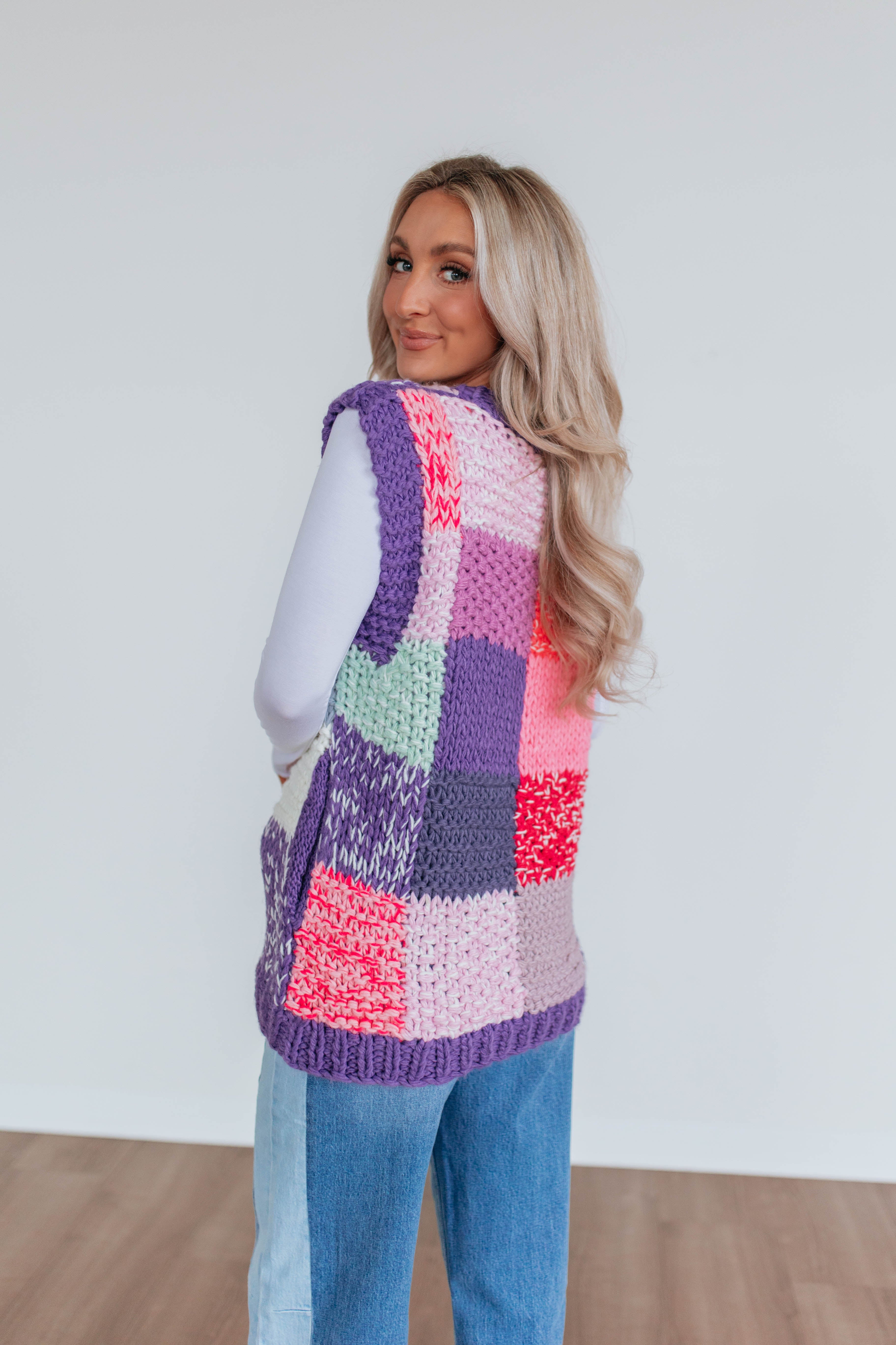 Daphnie Patchwork Vest