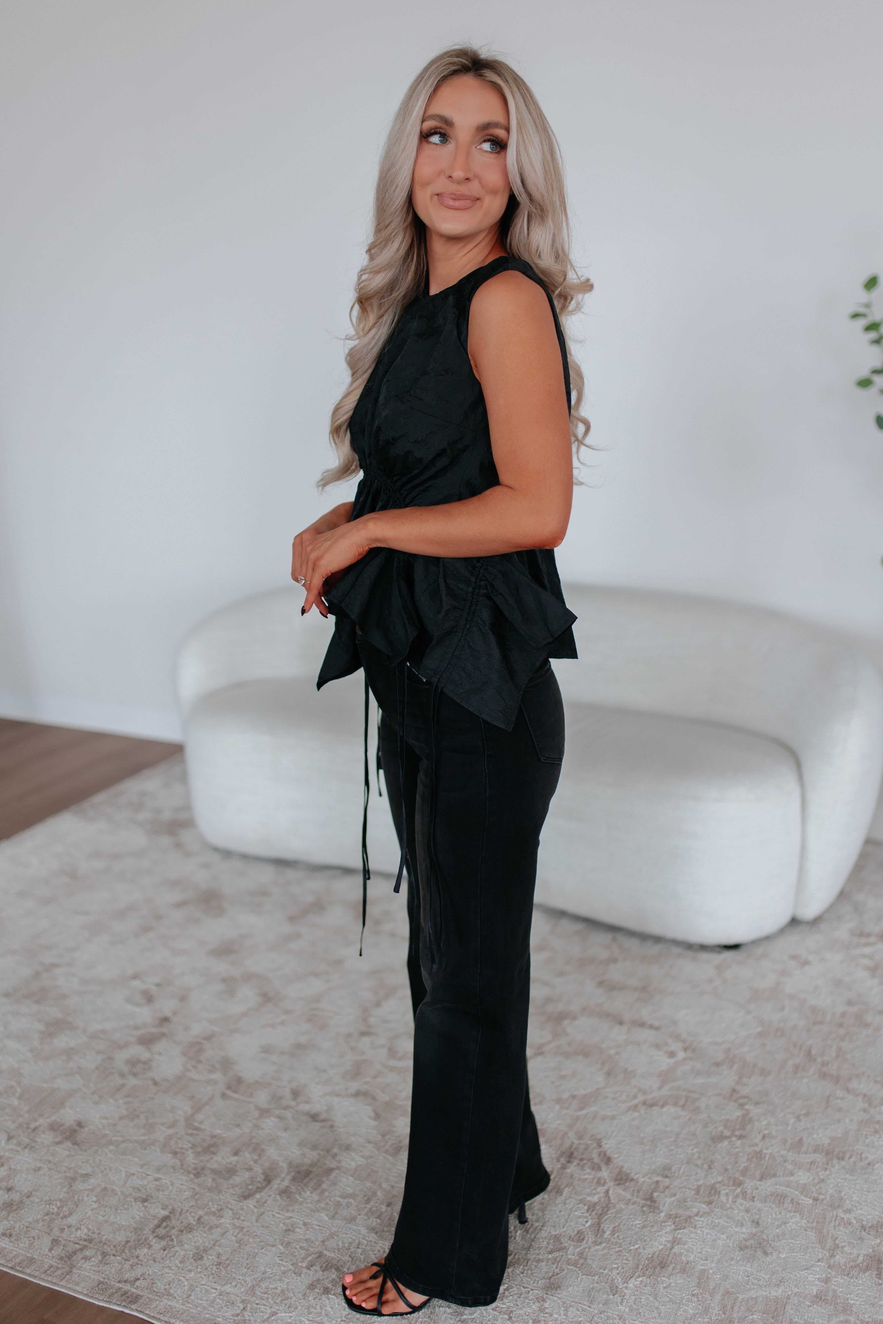 Kiana Peplum Top