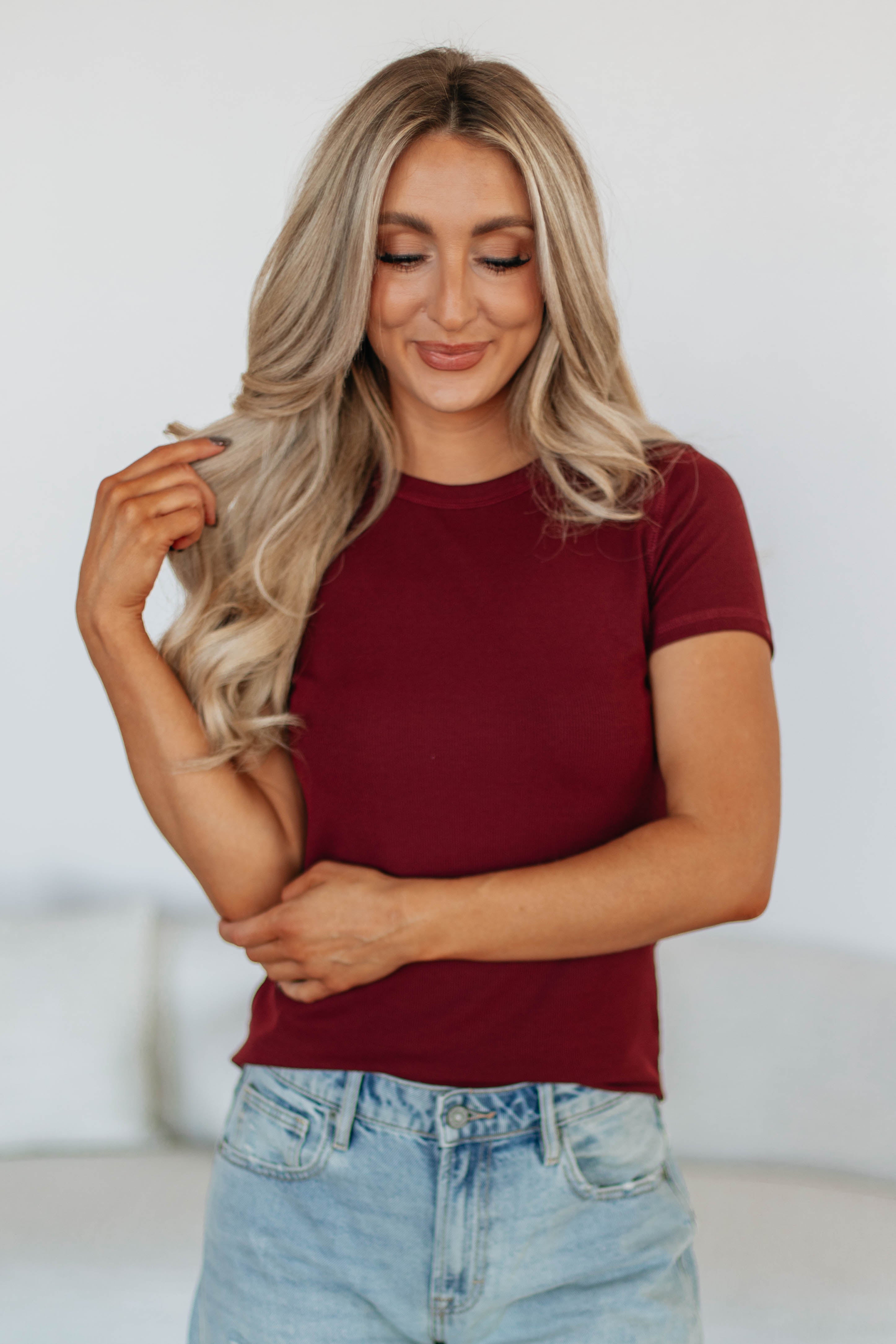 Alyson Ribbed Top