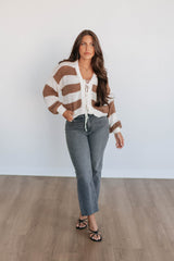 Elly Striped Cardigan