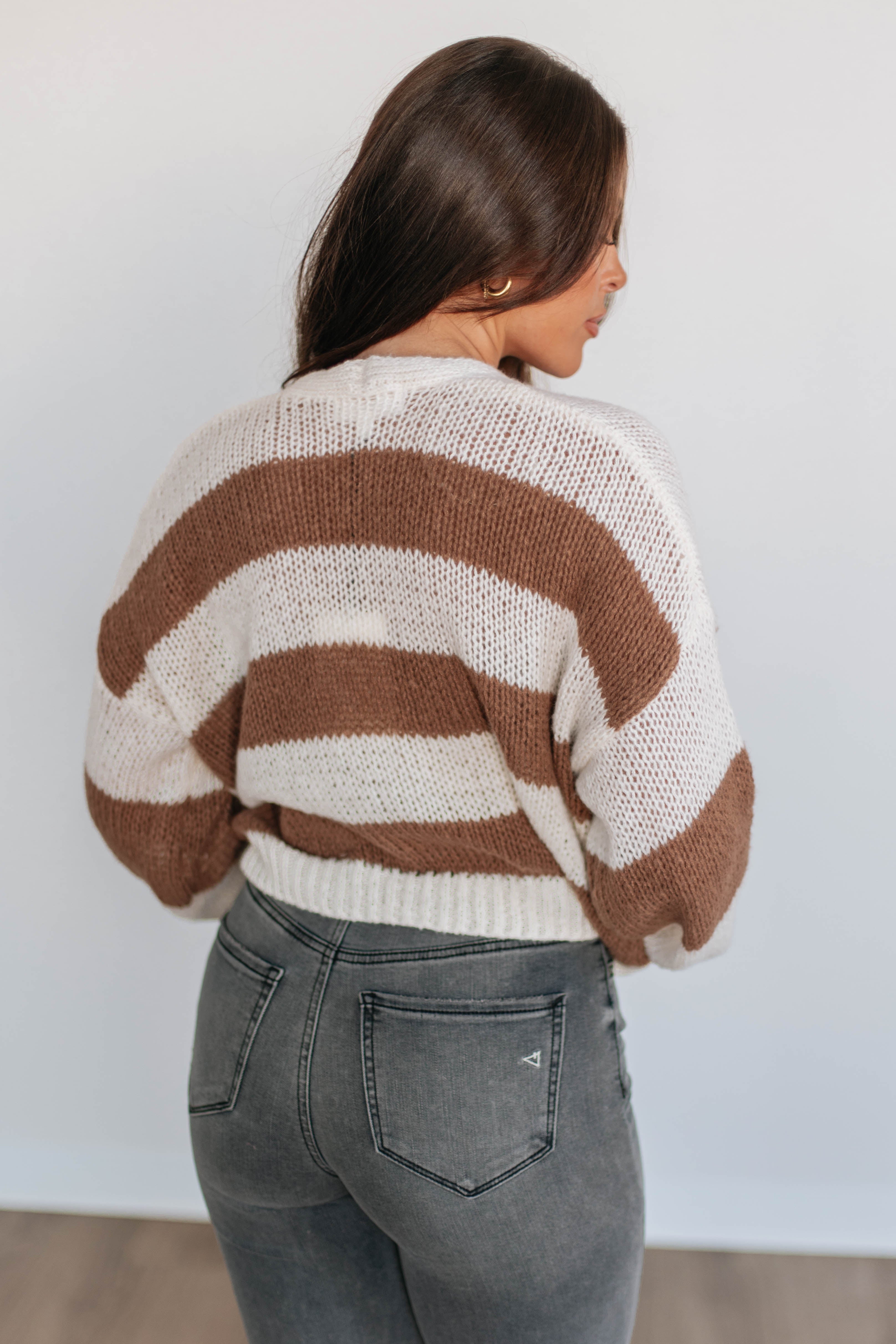 Elly Striped Cardigan