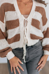 Elly Striped Cardigan