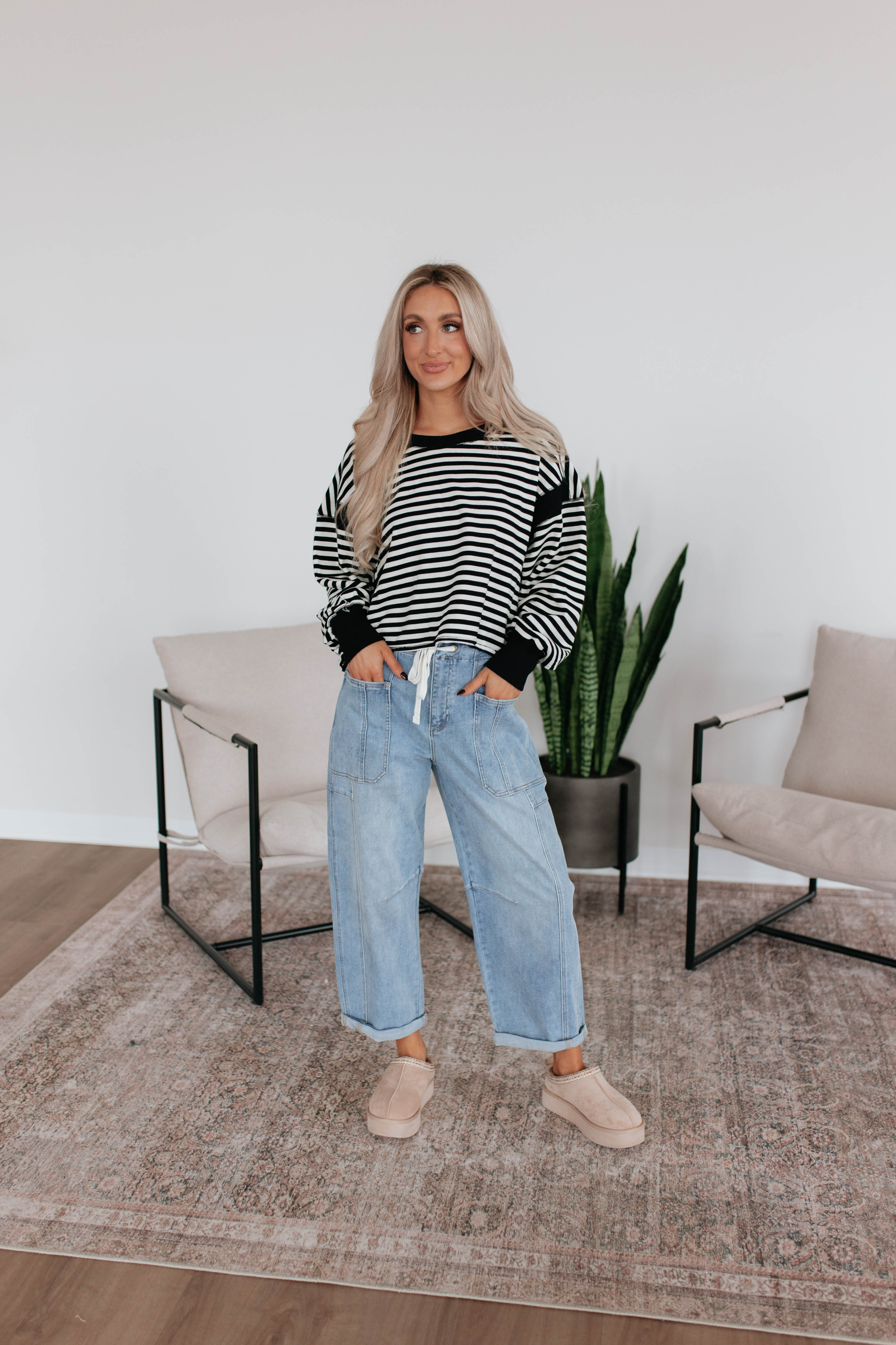 Braylee Striped Top