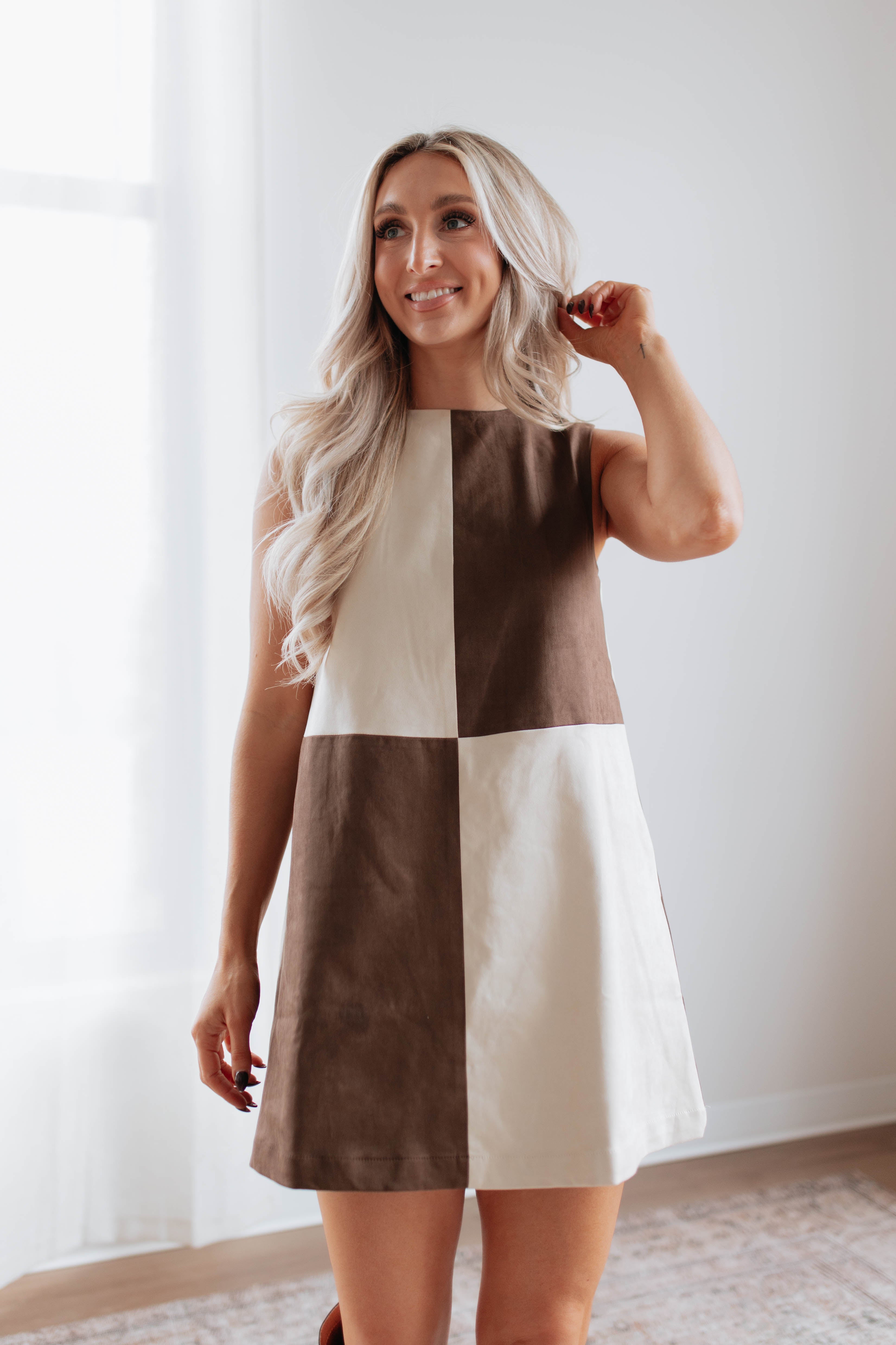 Quinelle Suede Dress