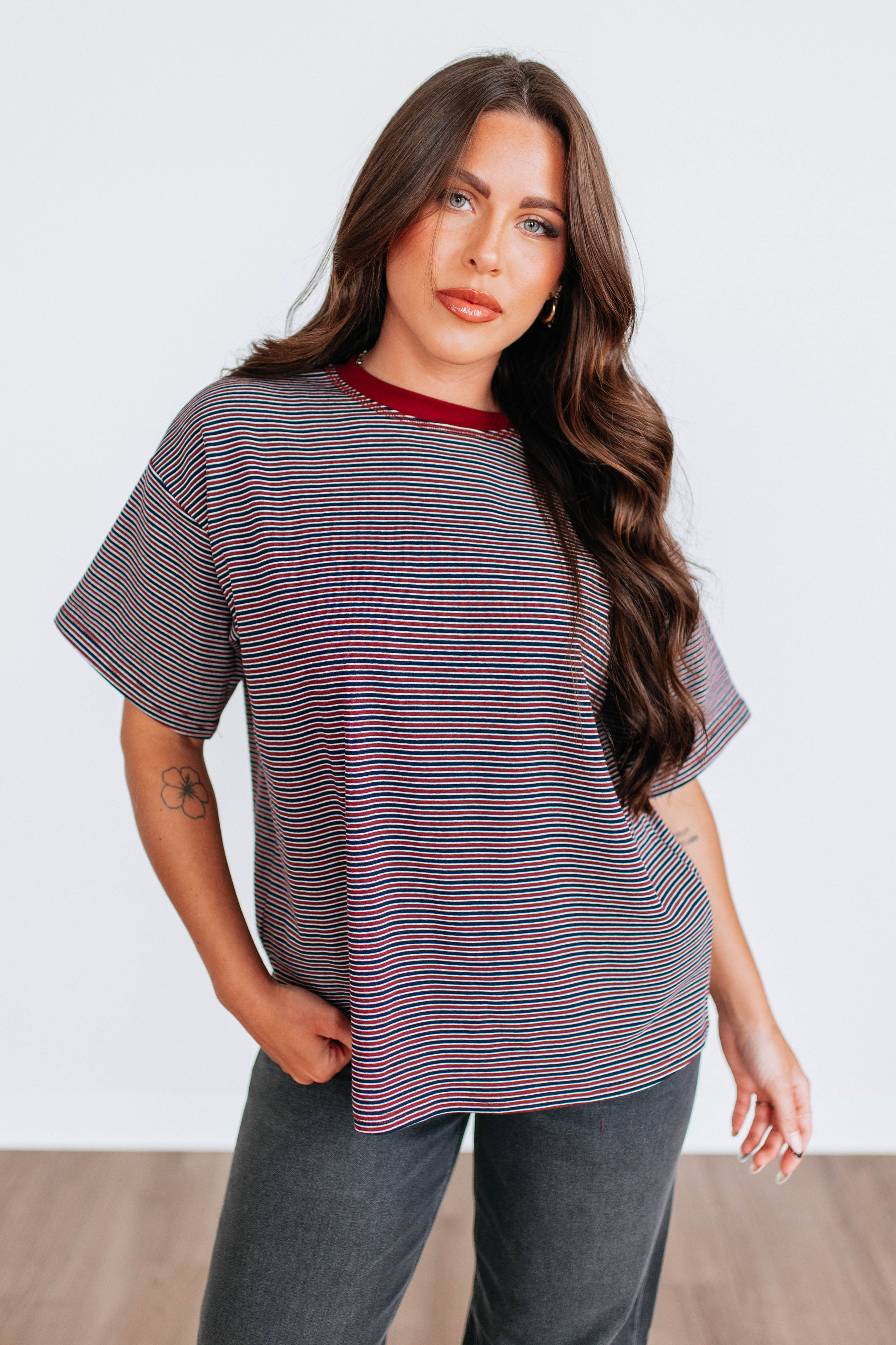 Jodey Striped Tee