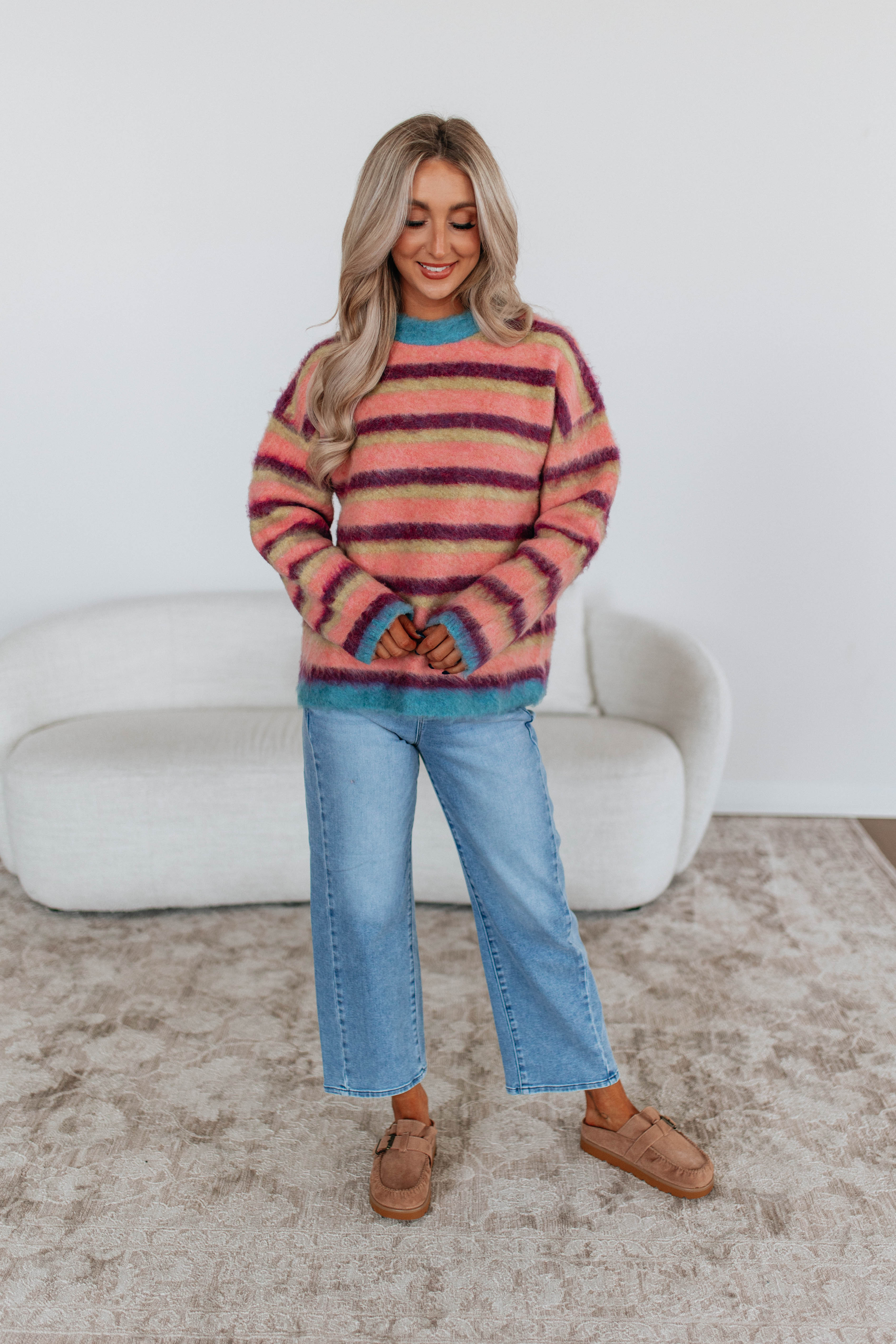Cierra Striped Sweater