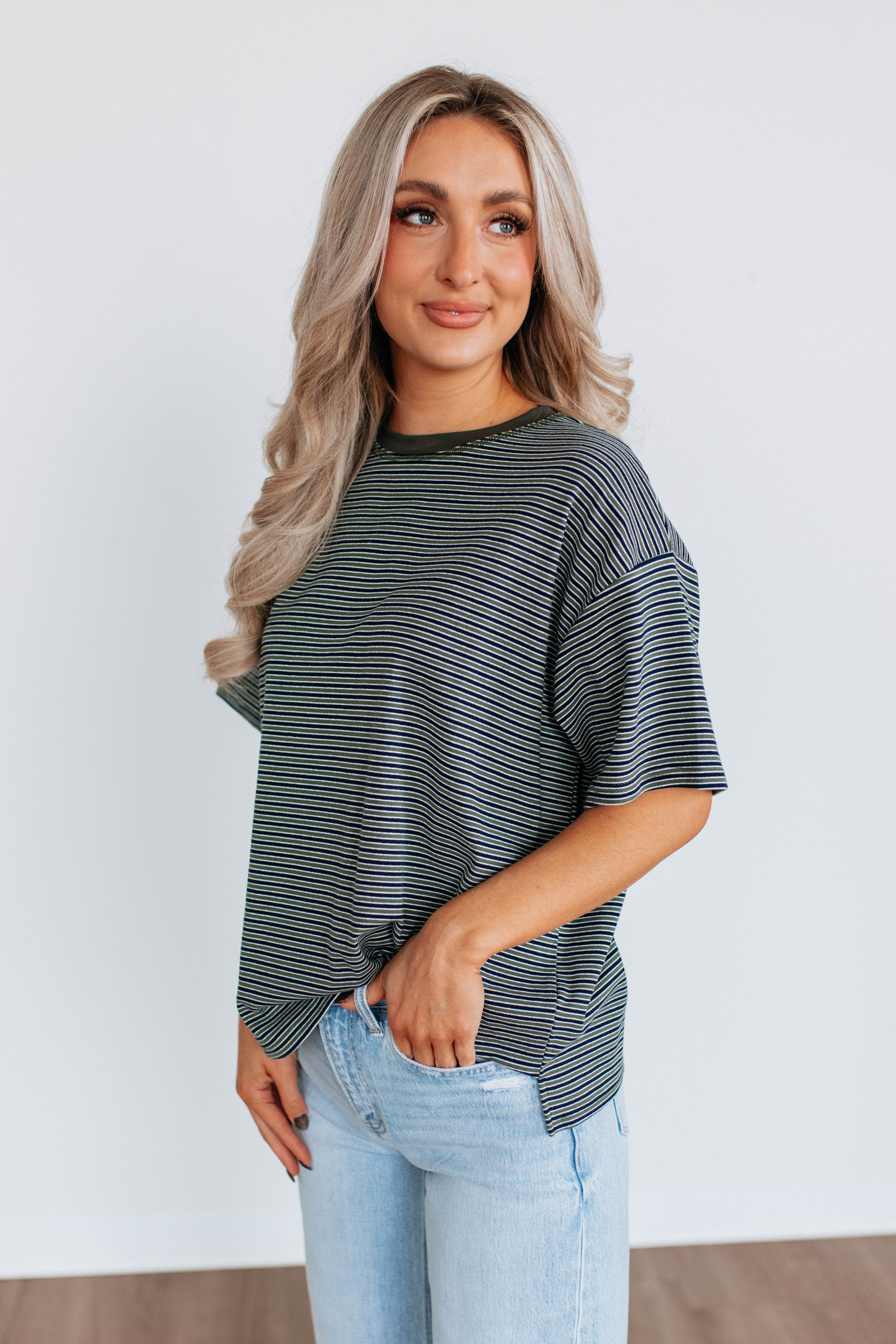 Jodey Striped Tee