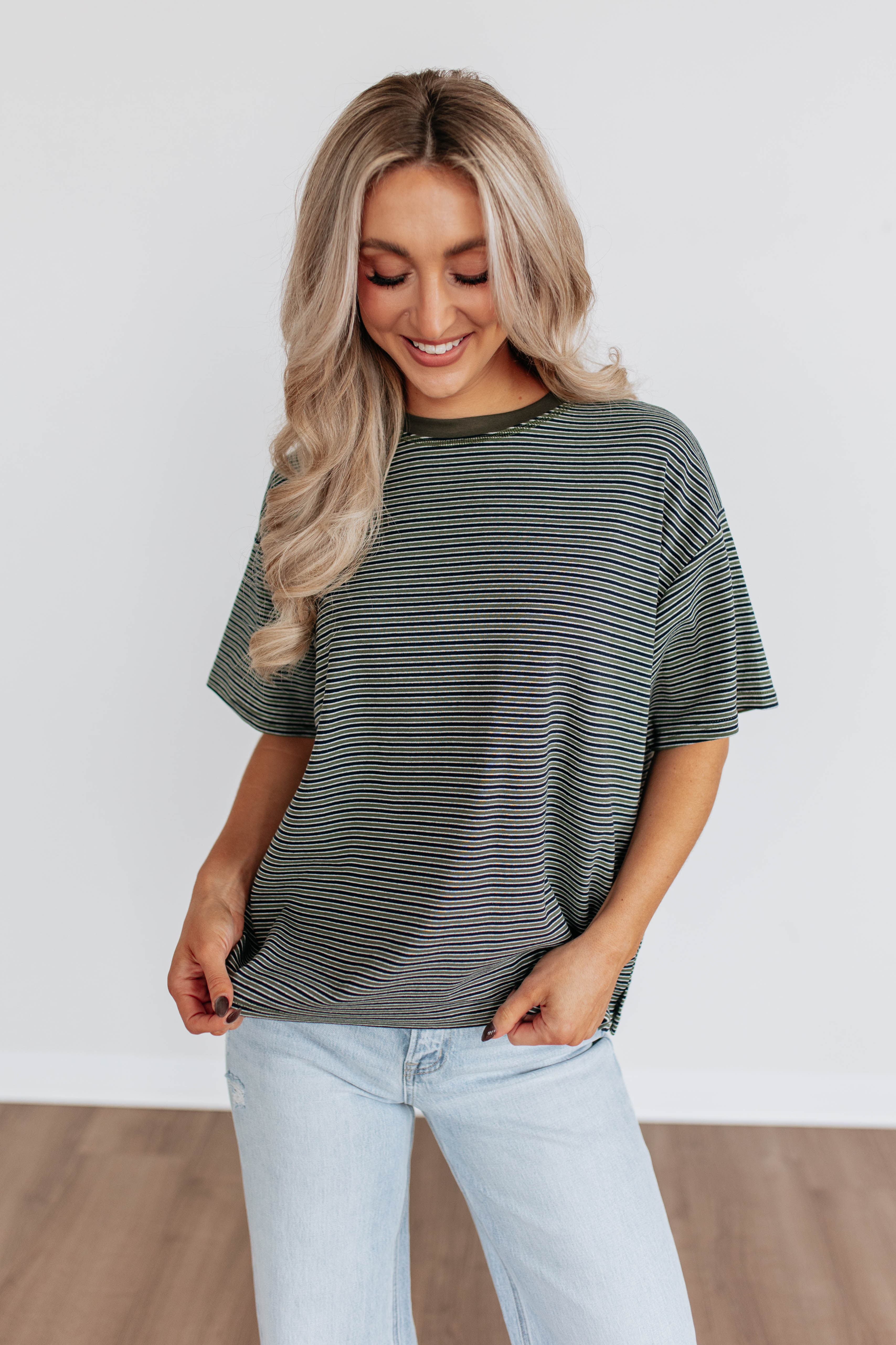 Jodey Striped Tee