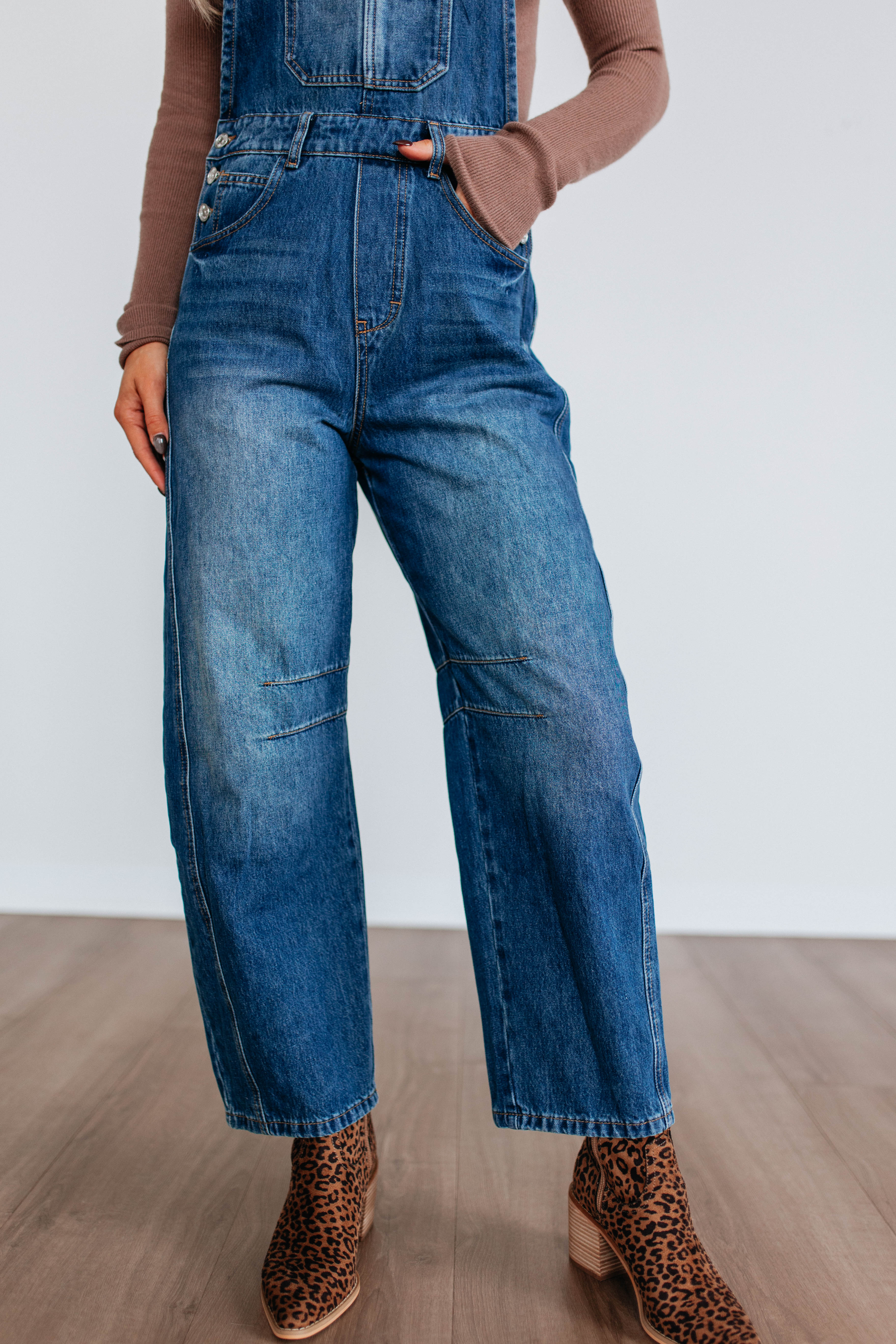 Maxine Denim Overalls