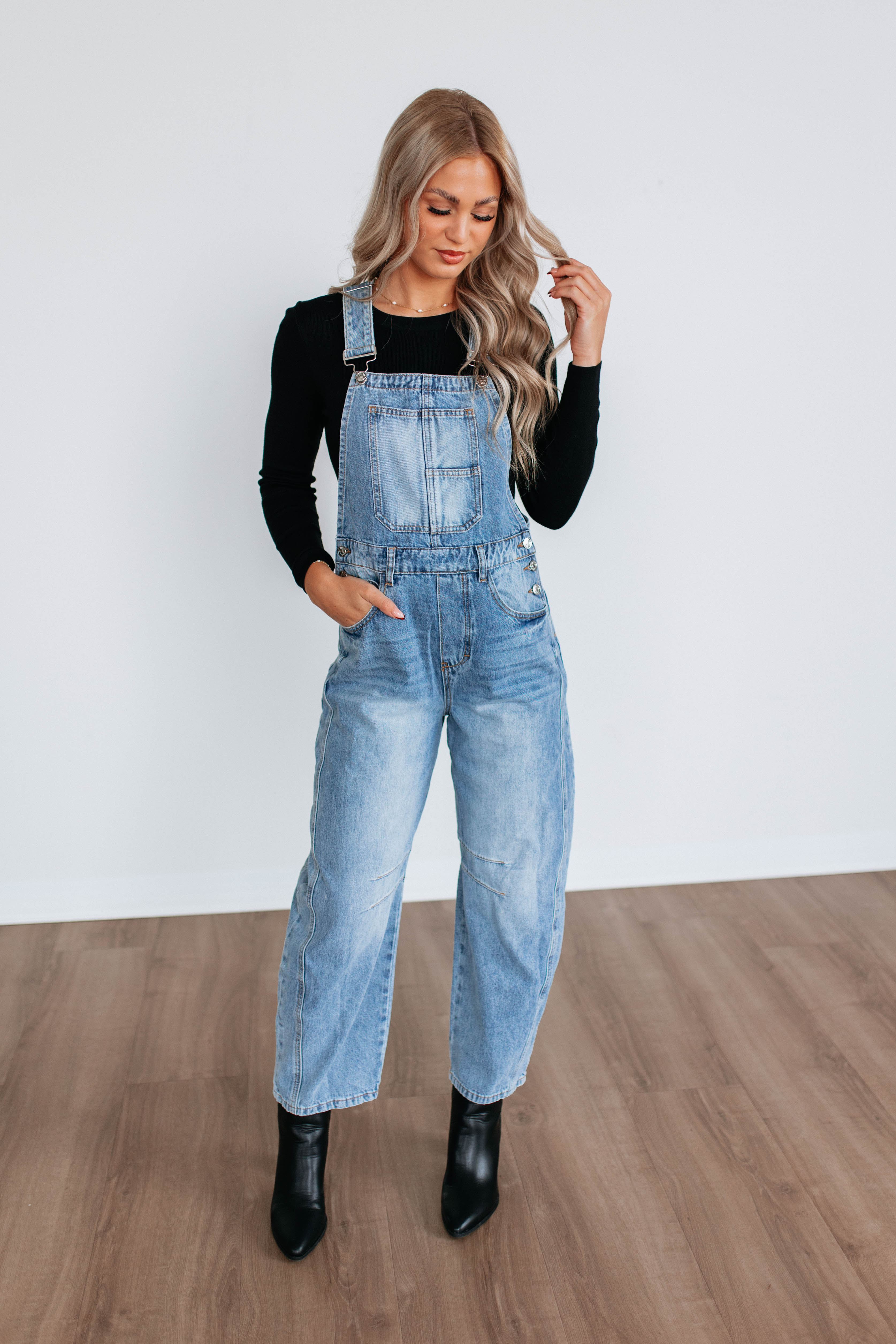 Maxine Denim Overalls