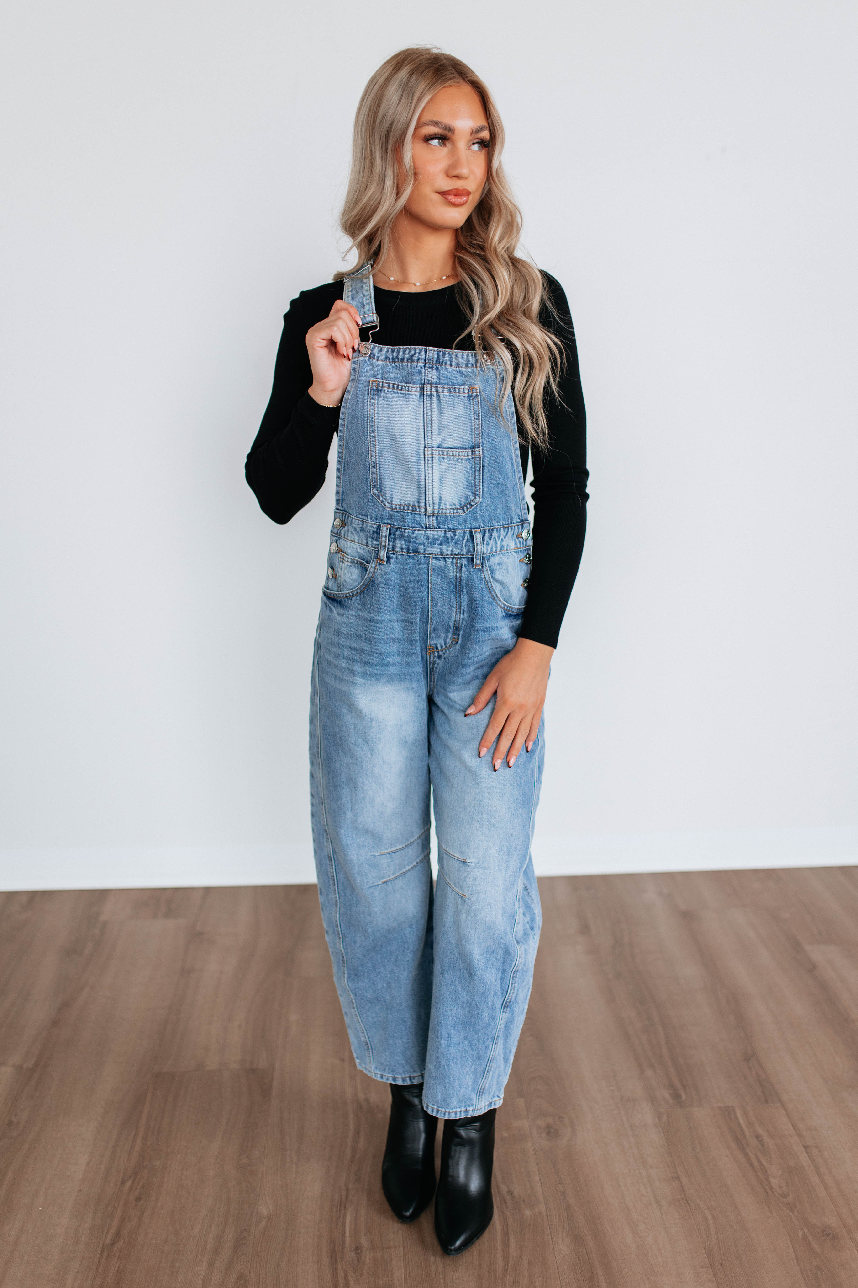 Maxine Denim Overalls
