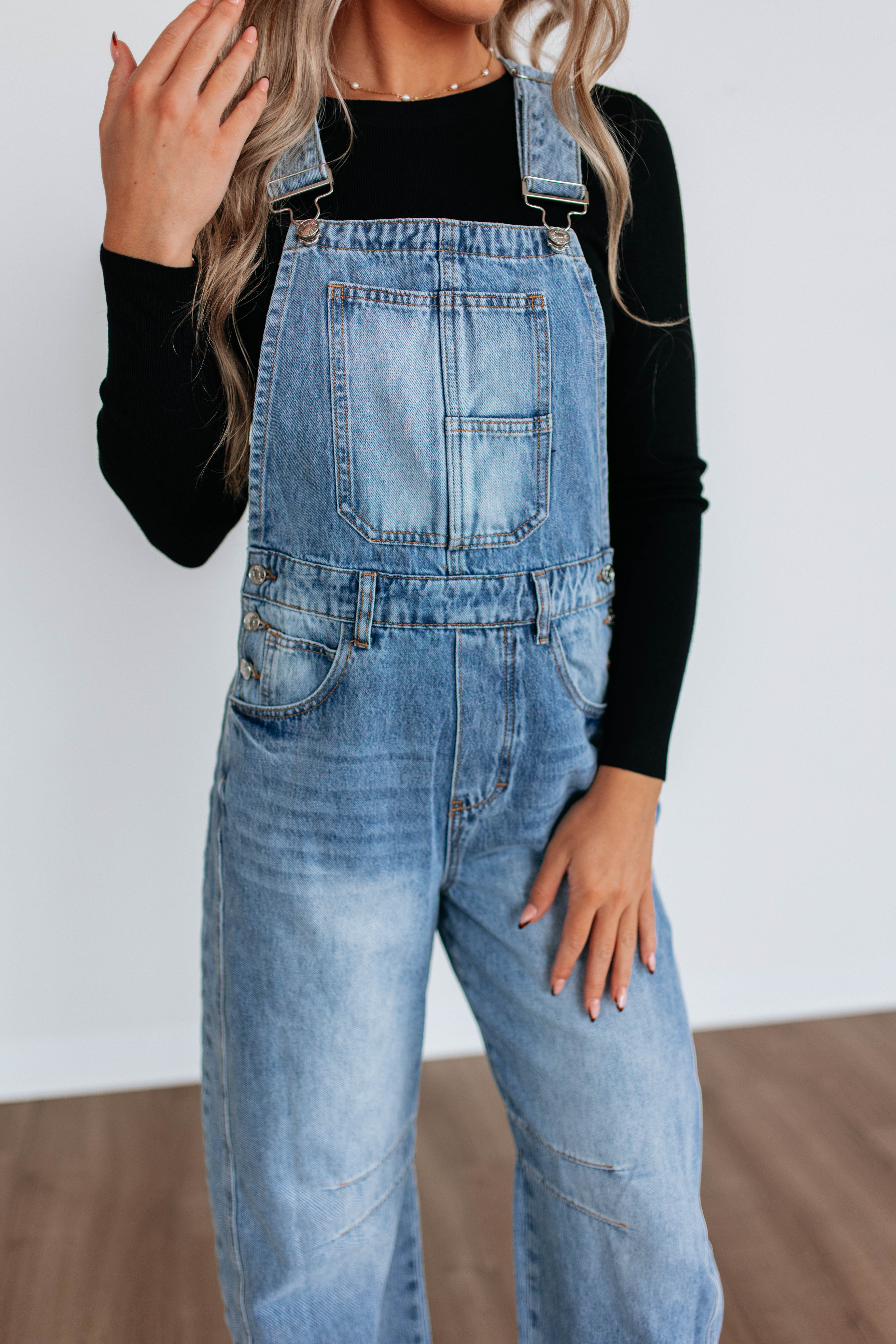 Maxine Denim Overalls