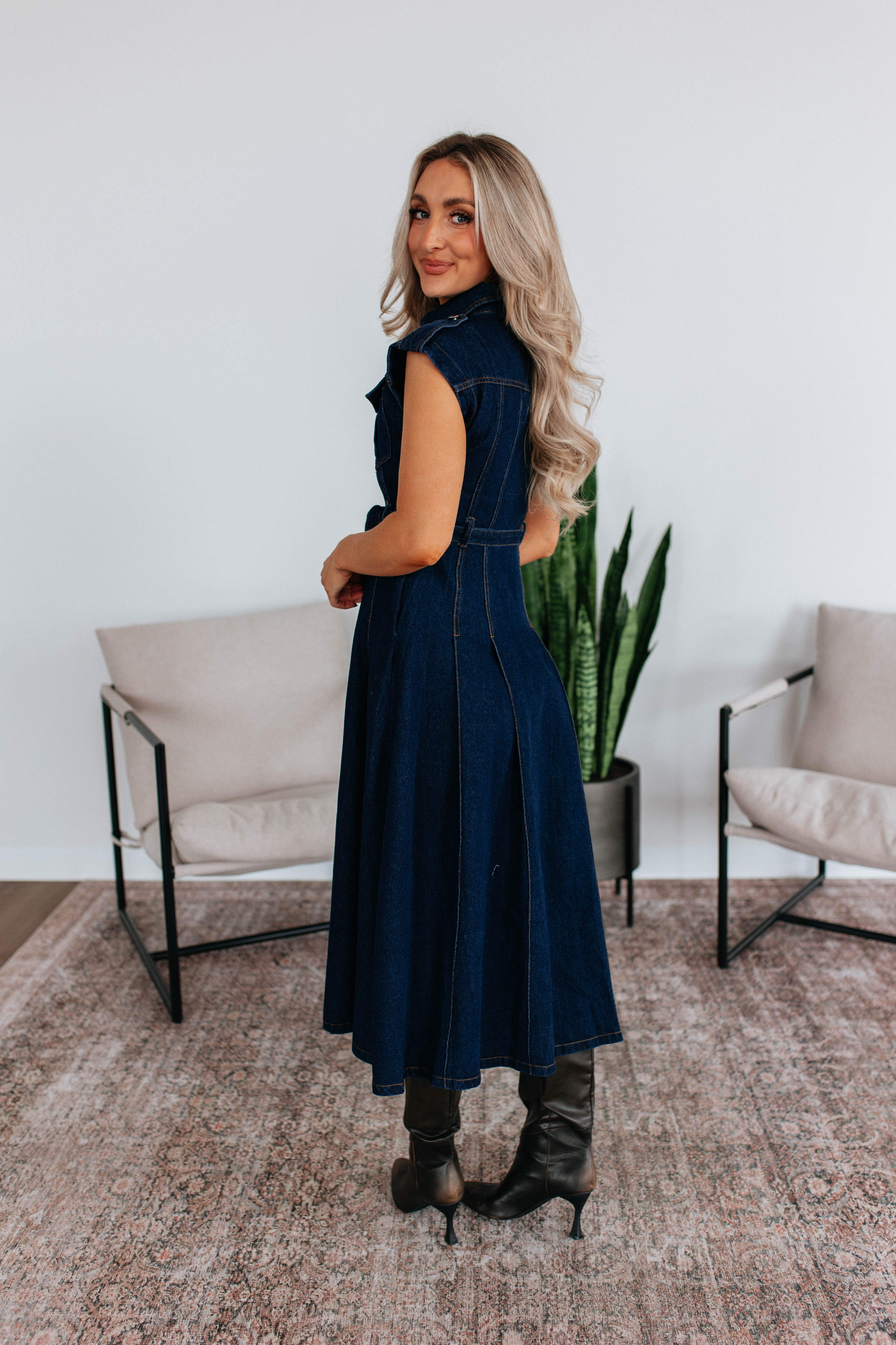 Shawna Denim Dress