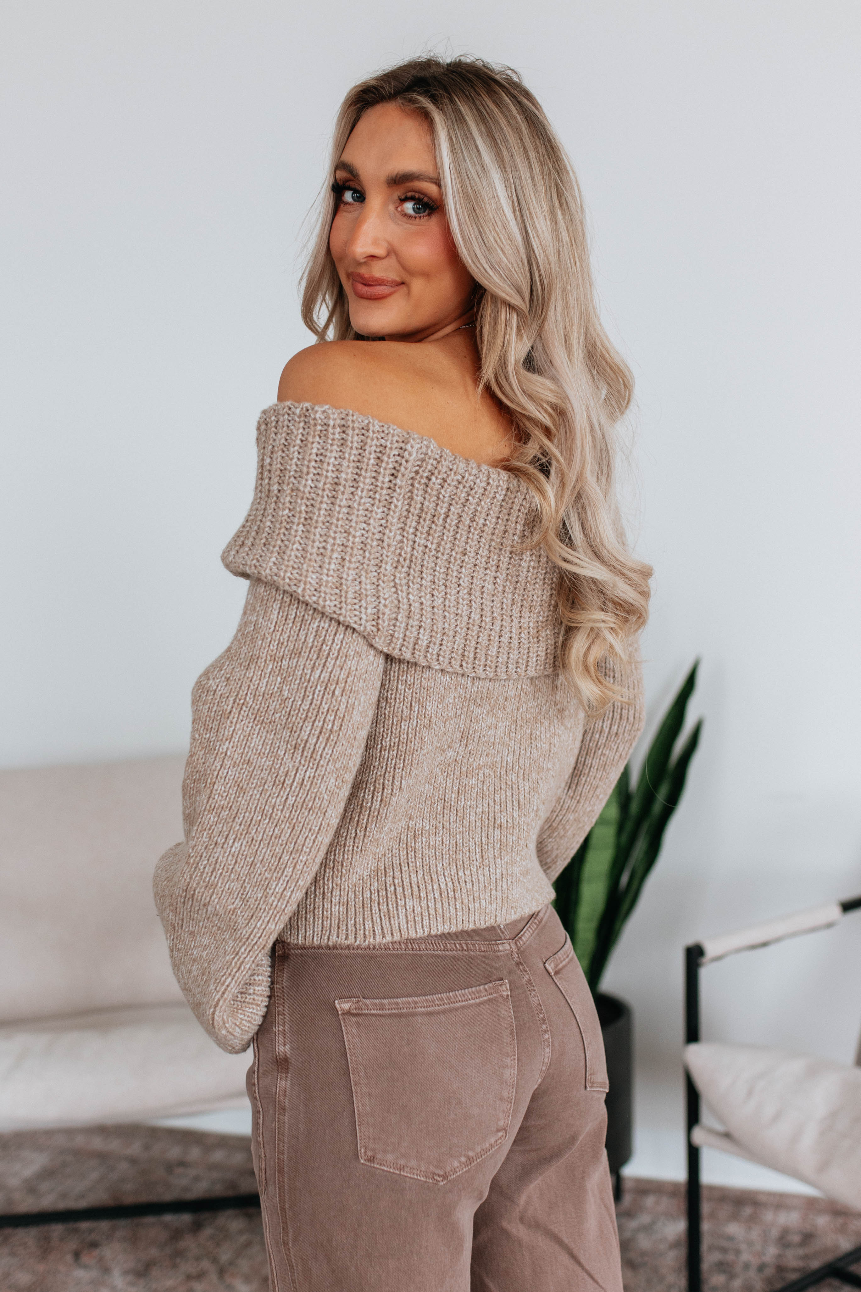 Kaci Off The Shoulder Sweater