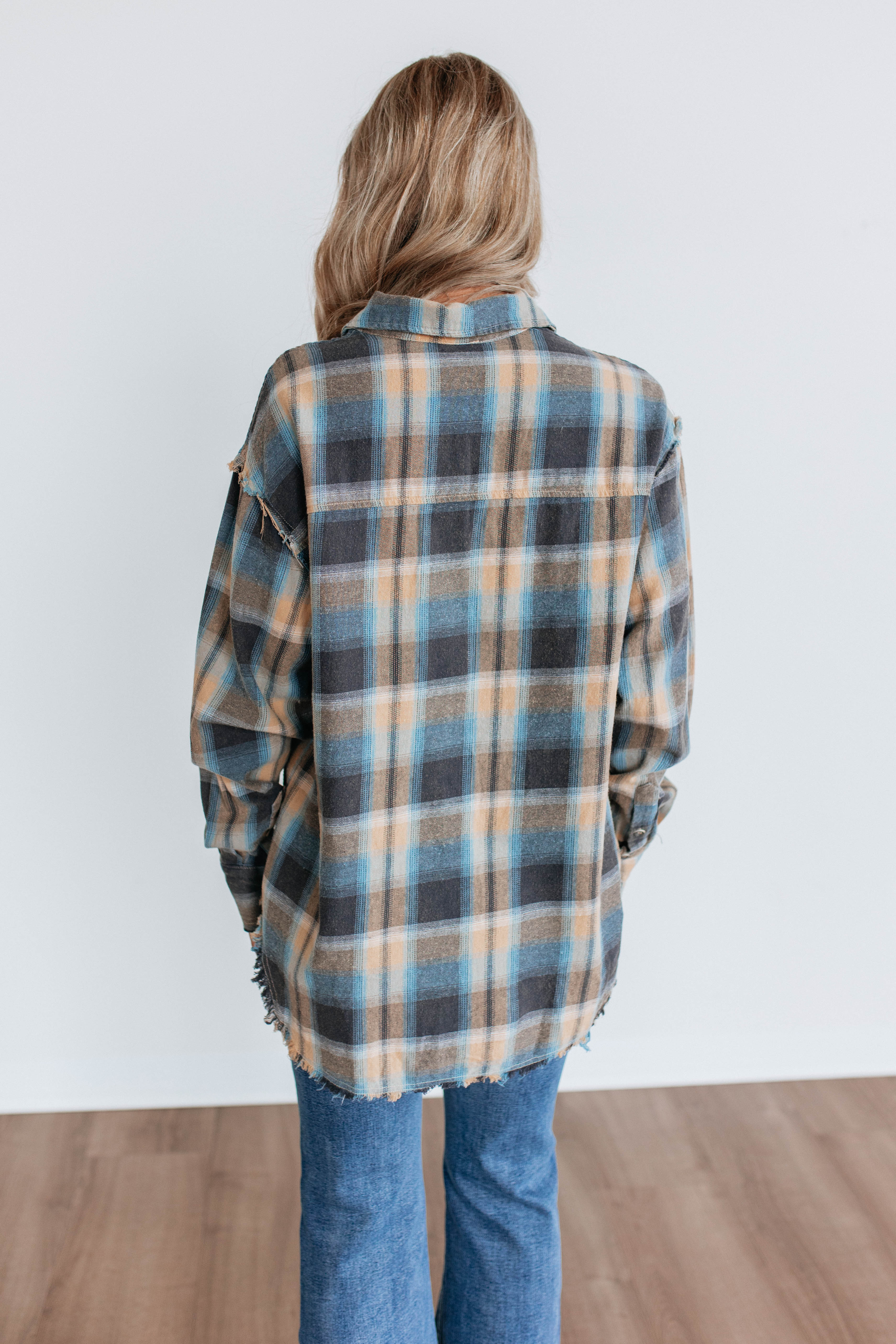 Reed Flannel Top
