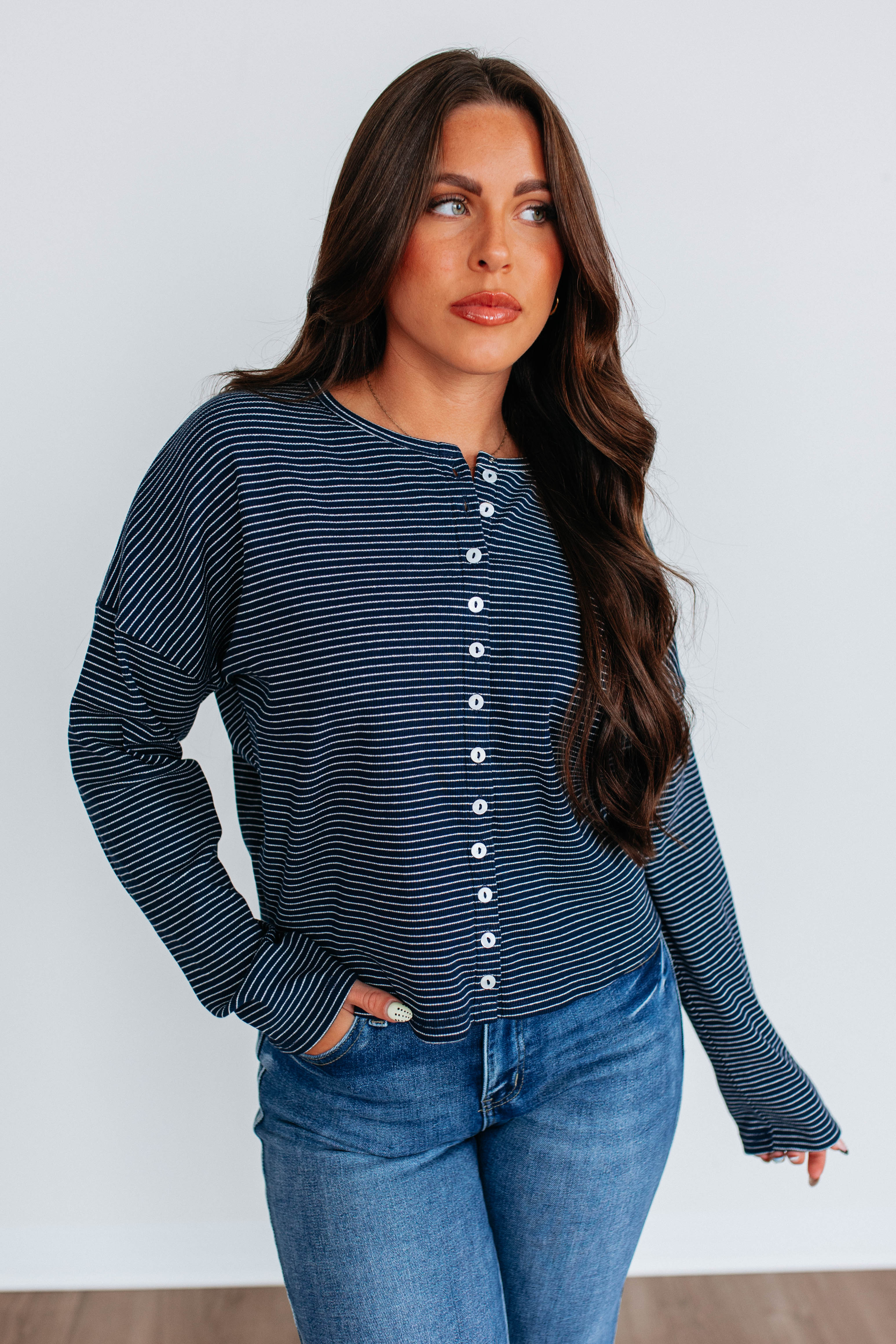 Kaitlyn Striped Top
