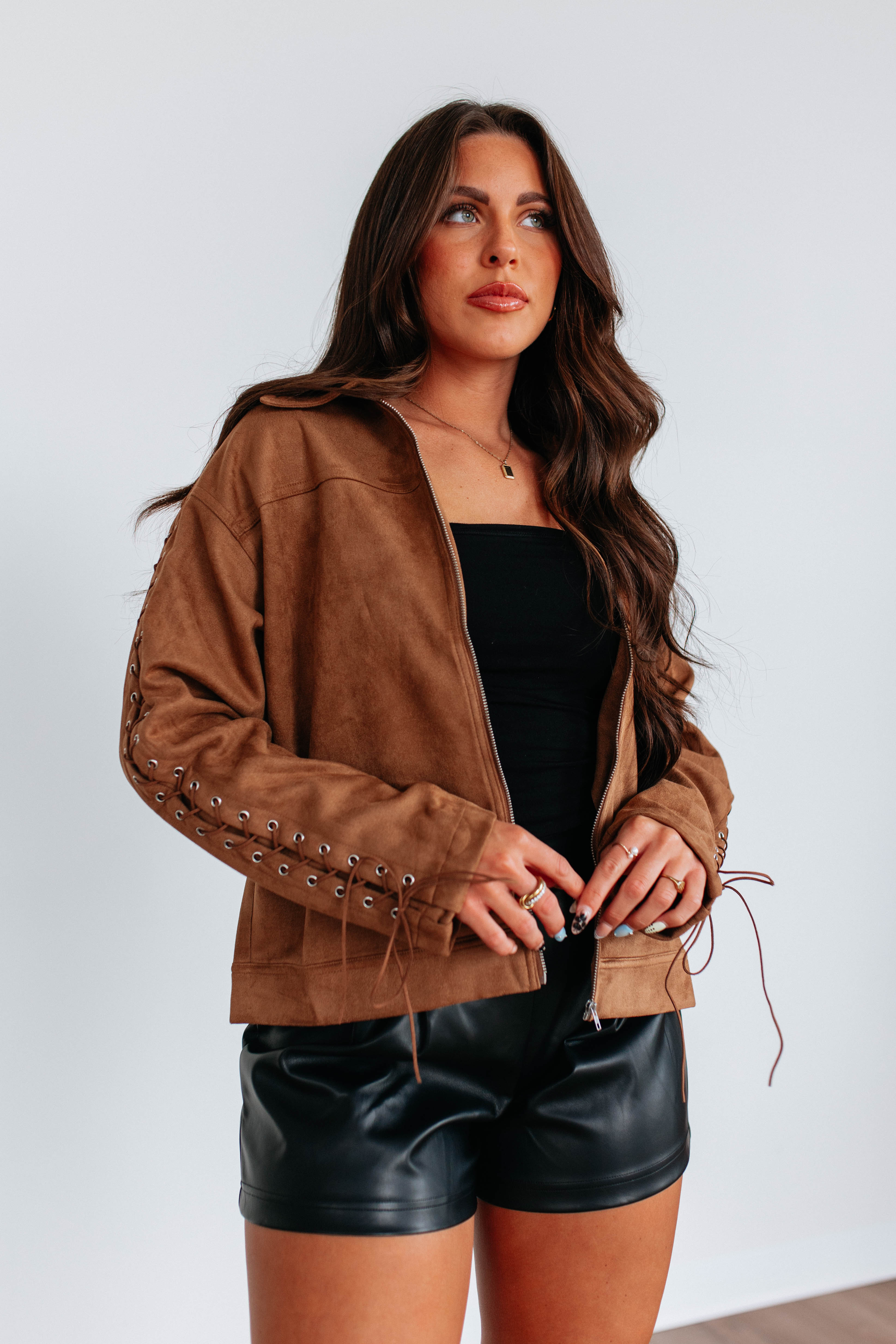 Laina Suede Jacket