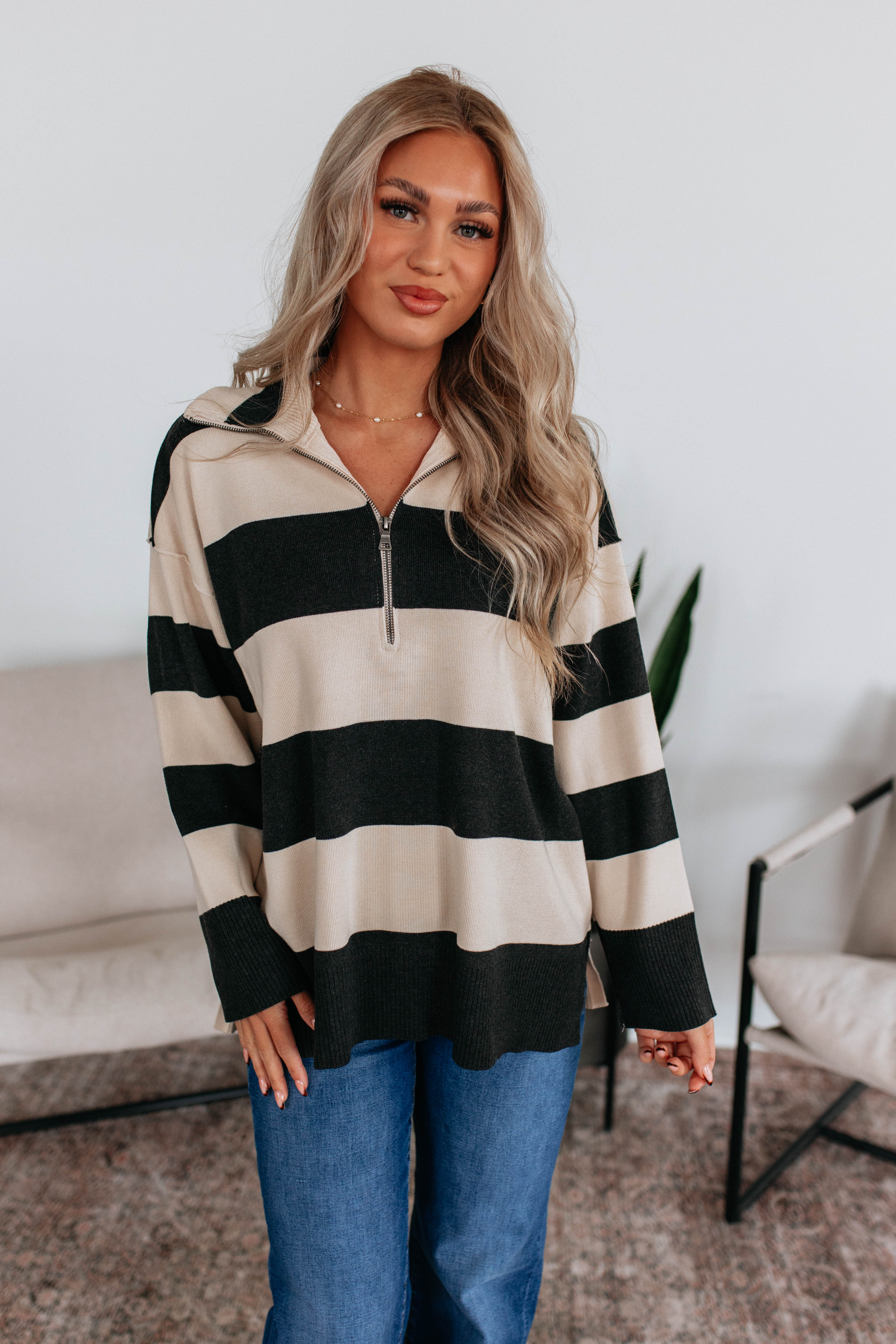 Terrie Half-Zip Pullover
