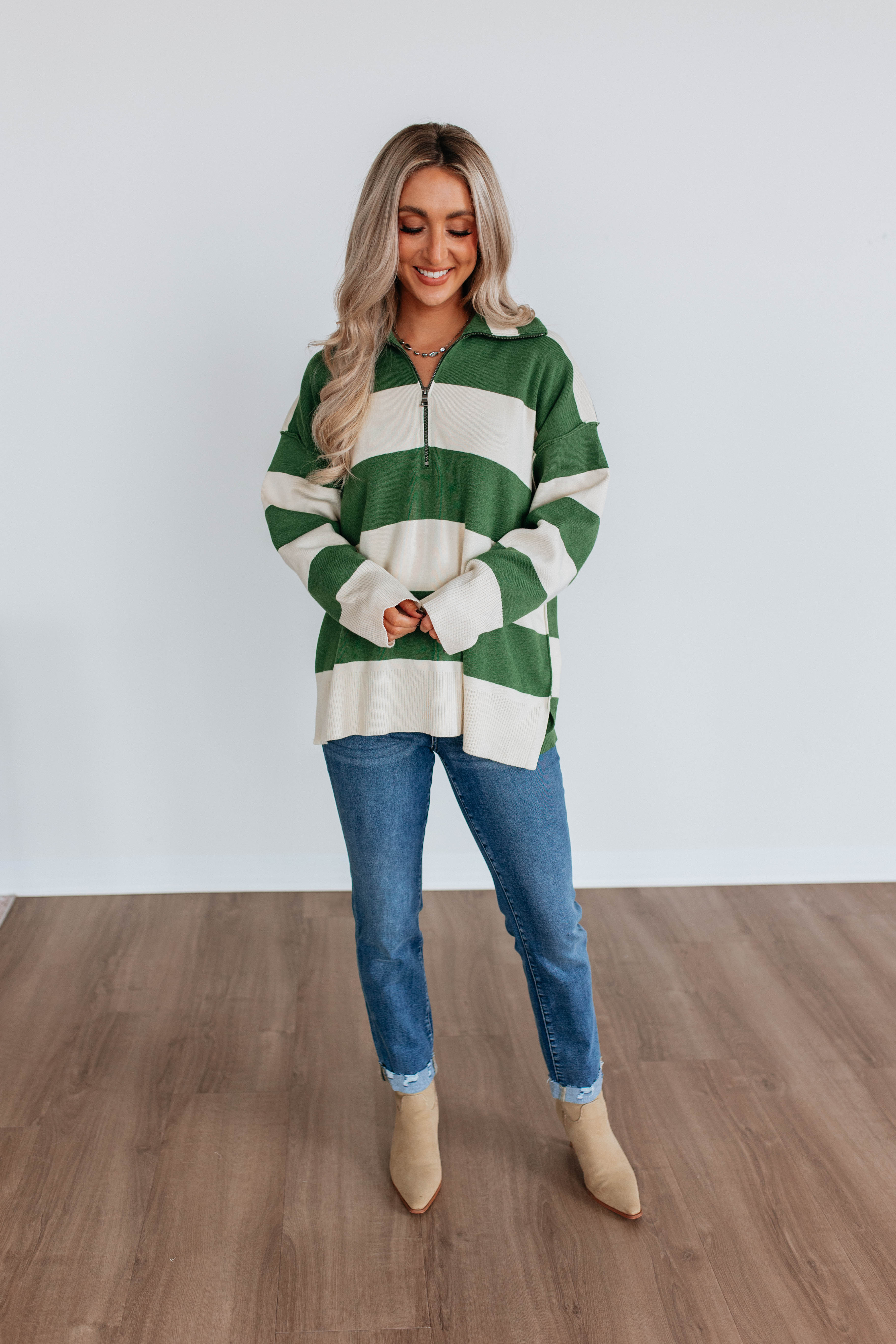 Terrie Half-Zip Pullover