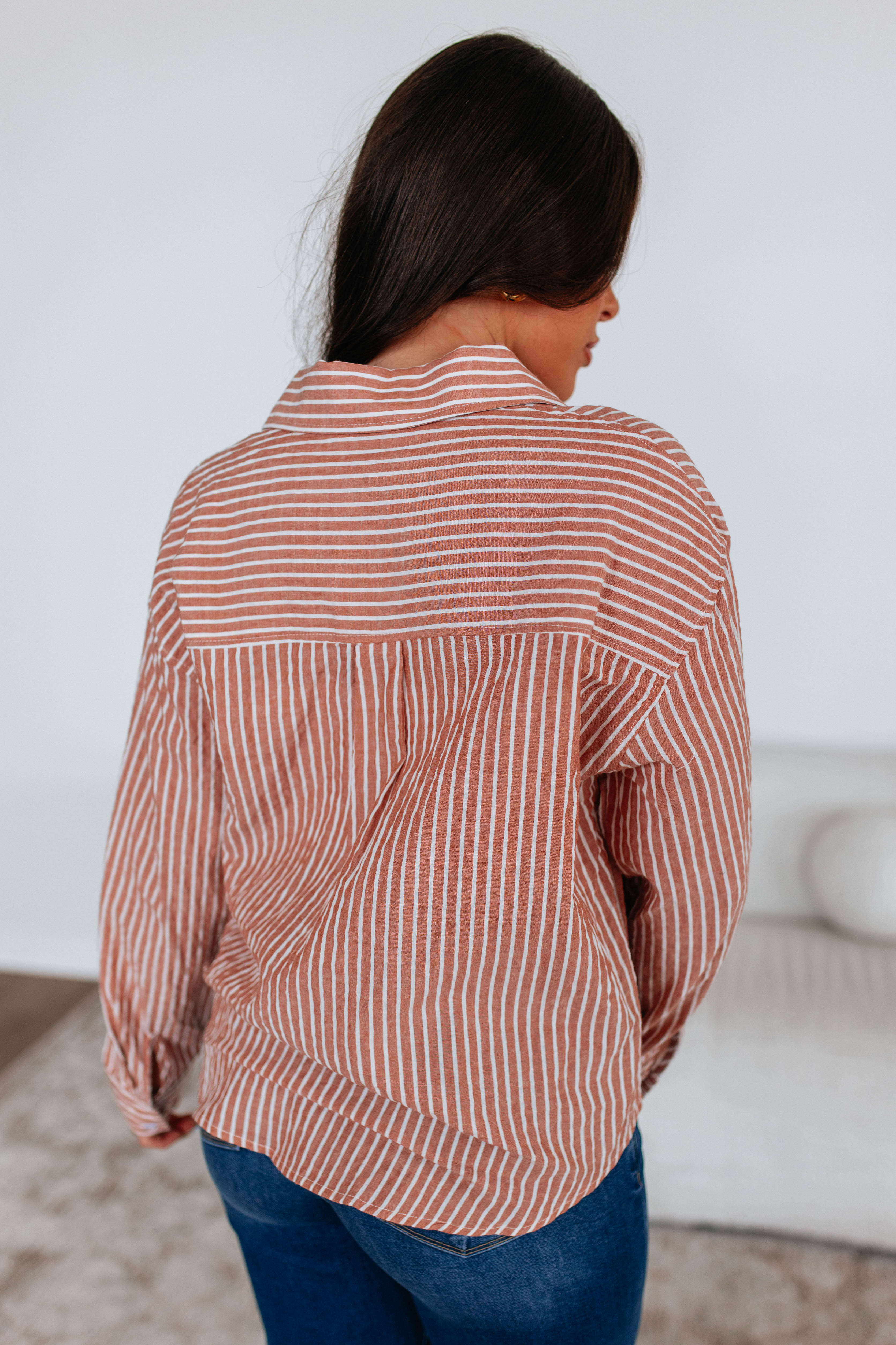 Edison Striped Button Down