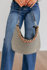 Christy Checkered Shoulder Bag