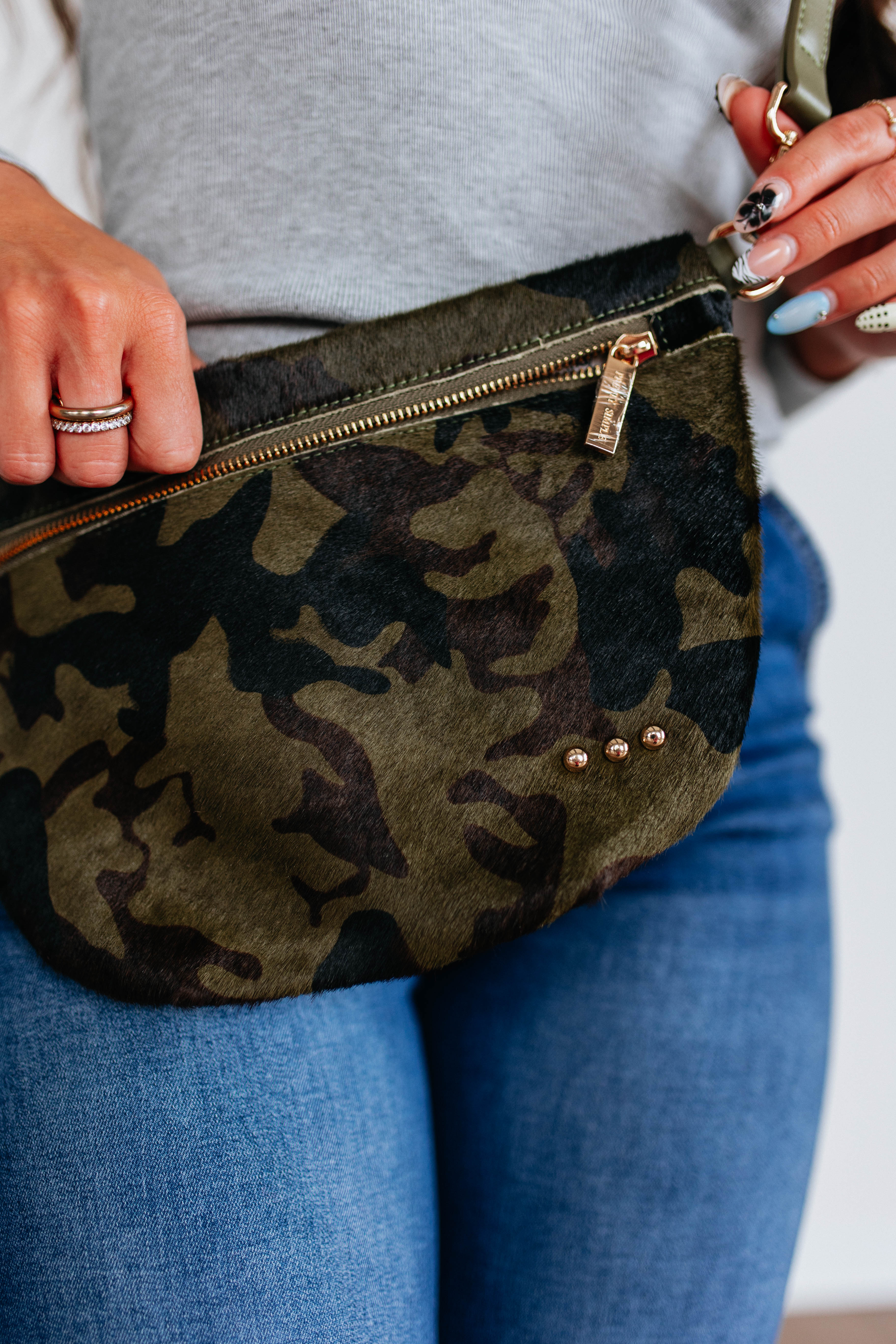 Patsy Hair On Hide Bum Bag