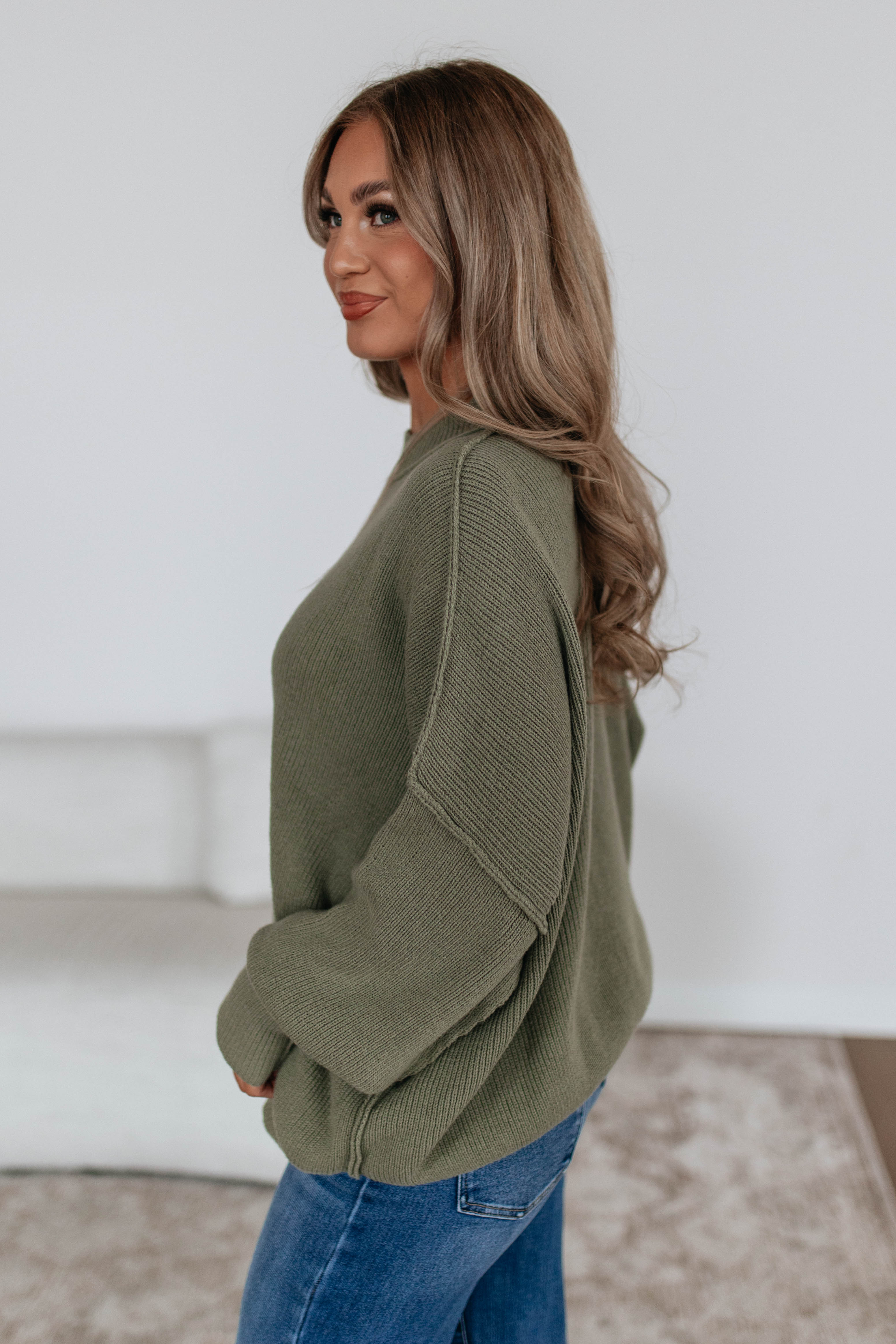 Violet Oversized Sweater