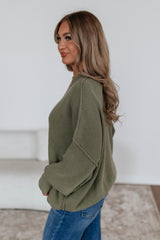 Violet Oversized Sweater