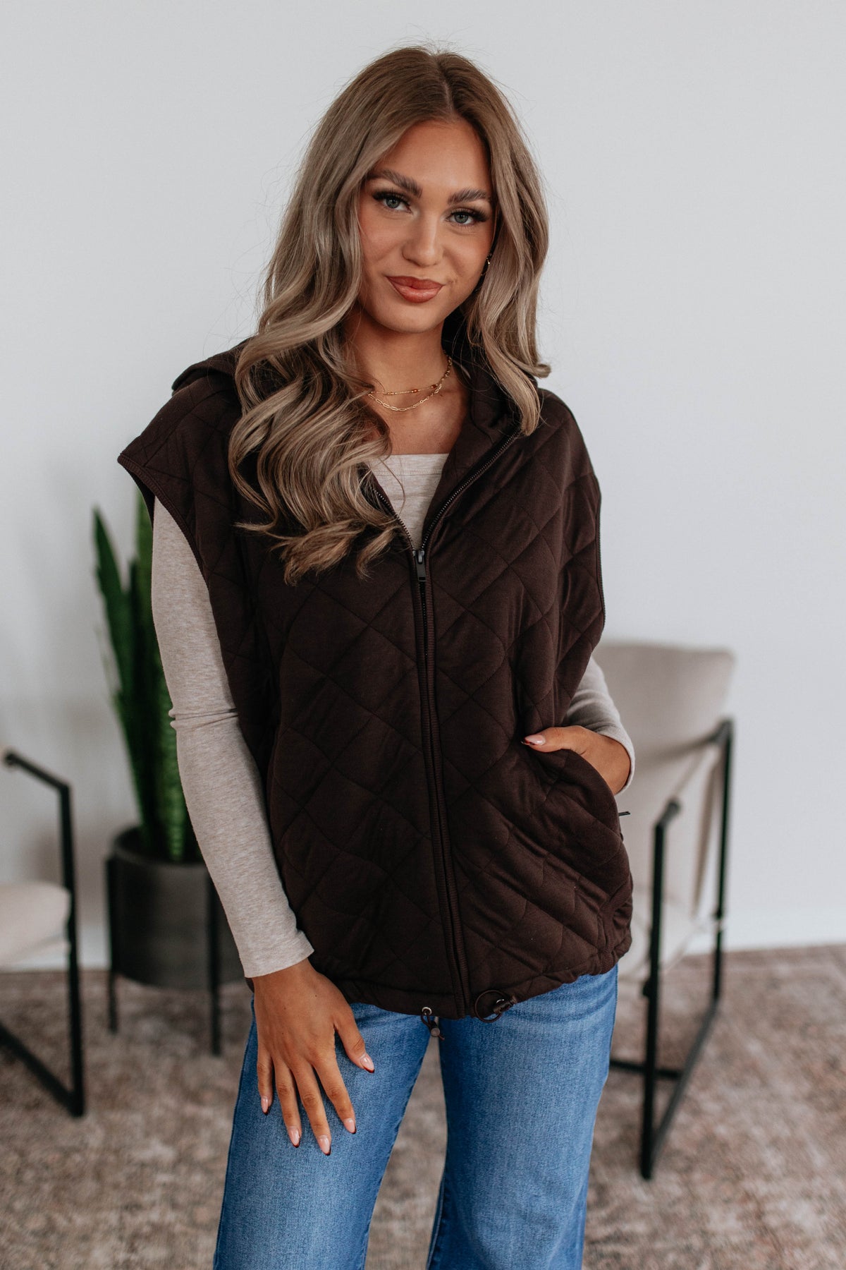 Leanna Quilted Vest