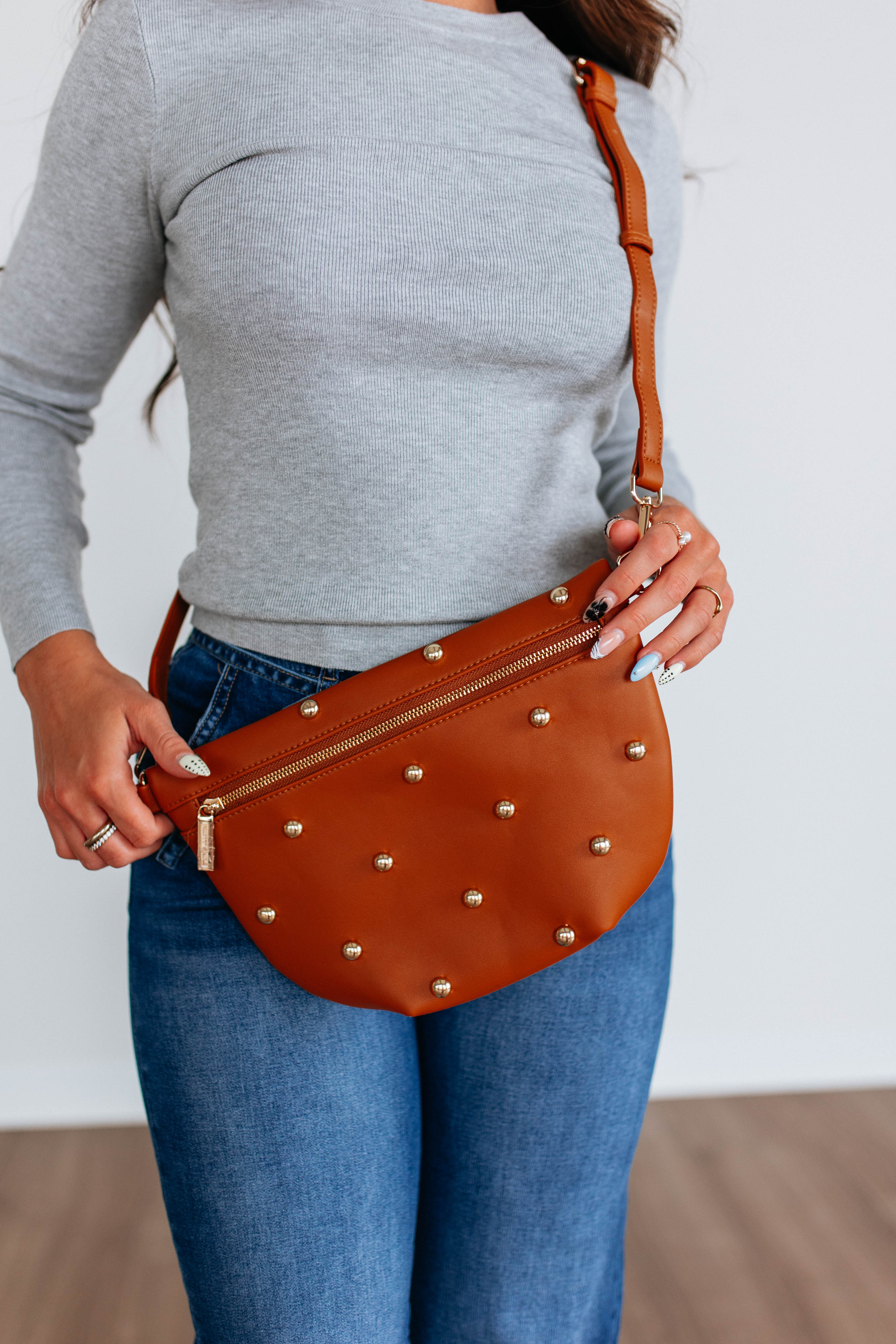 Patsy Studded Bum Bag