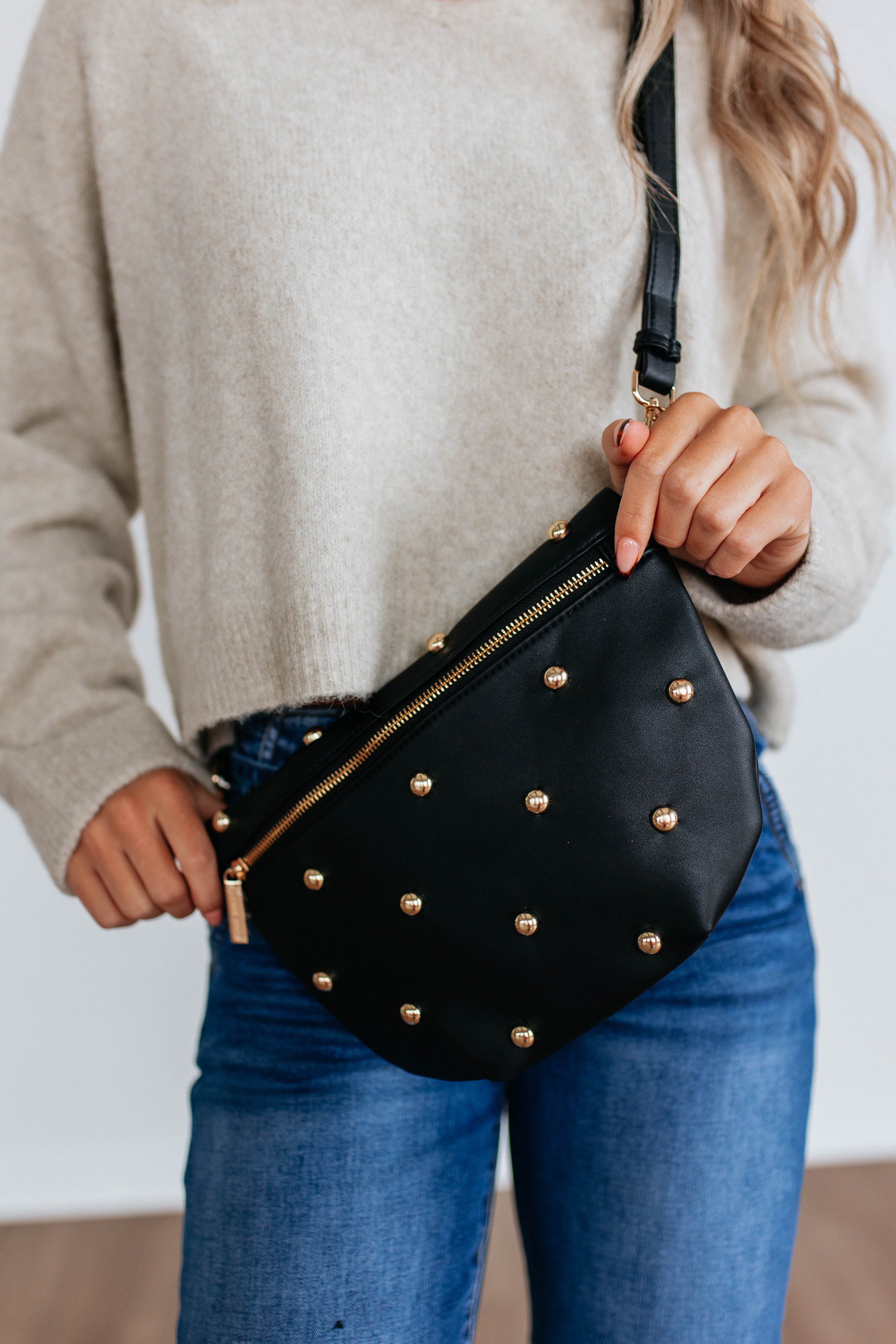 Patsy Studded Bum Bag
