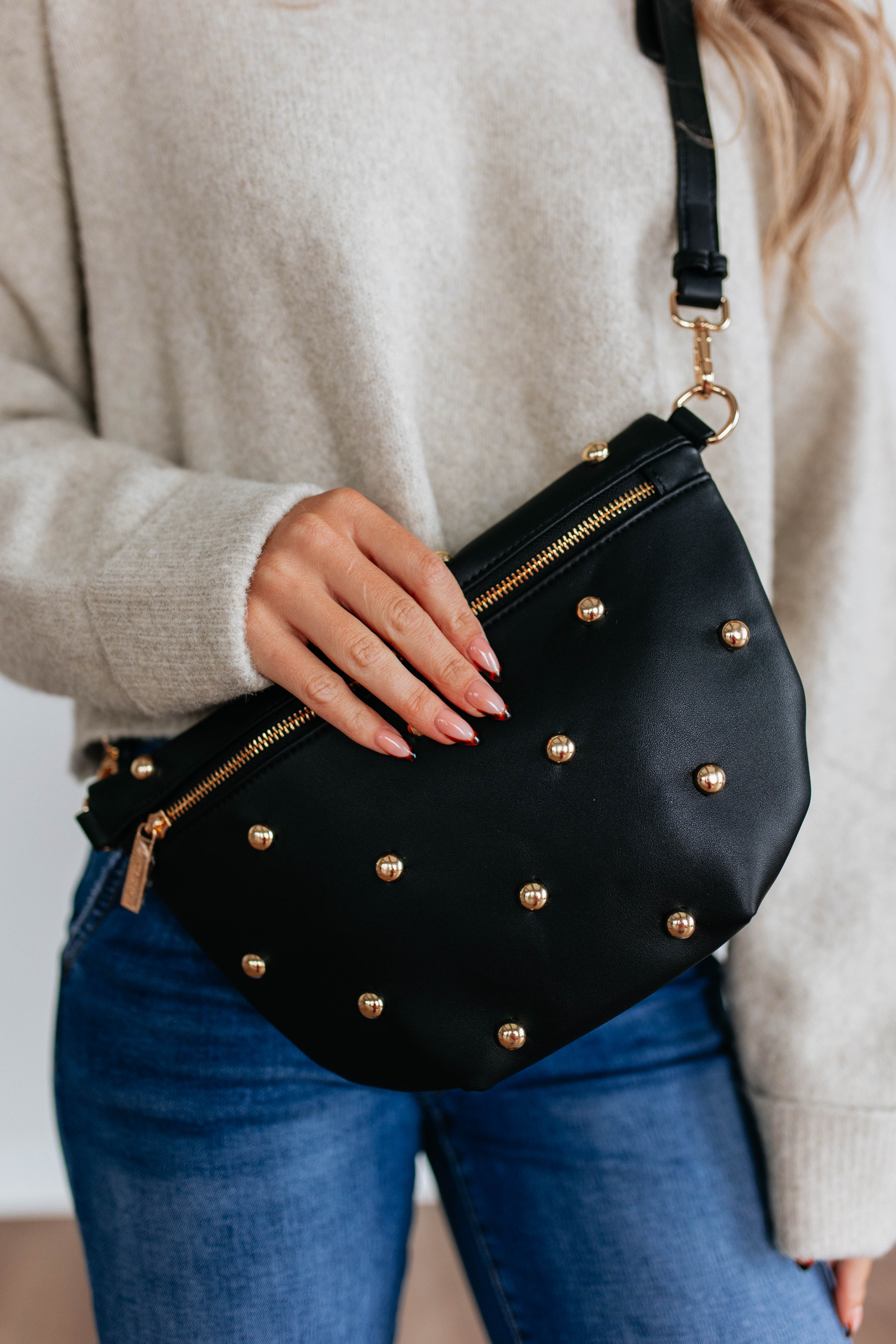 Patsy Studded Bum Bag