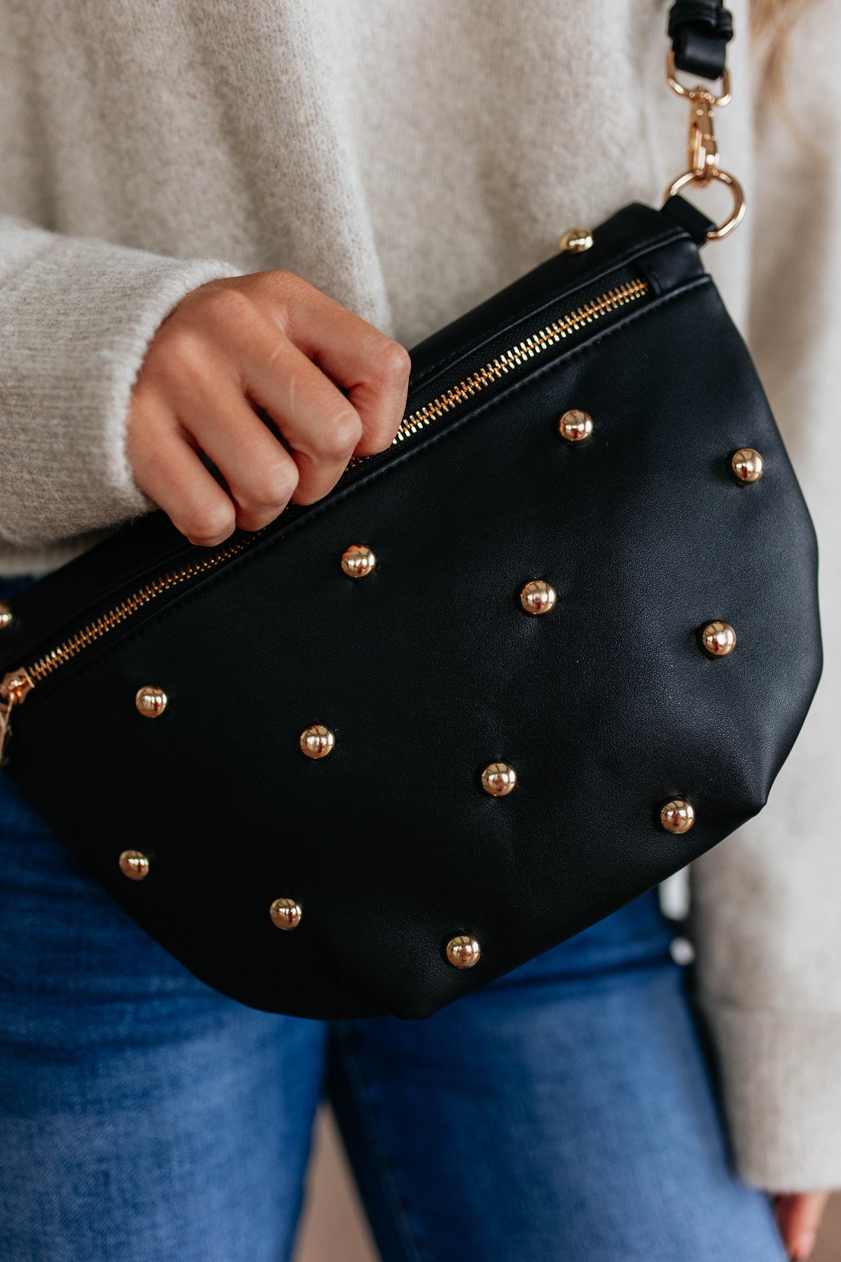 Patsy Studded Bum Bag