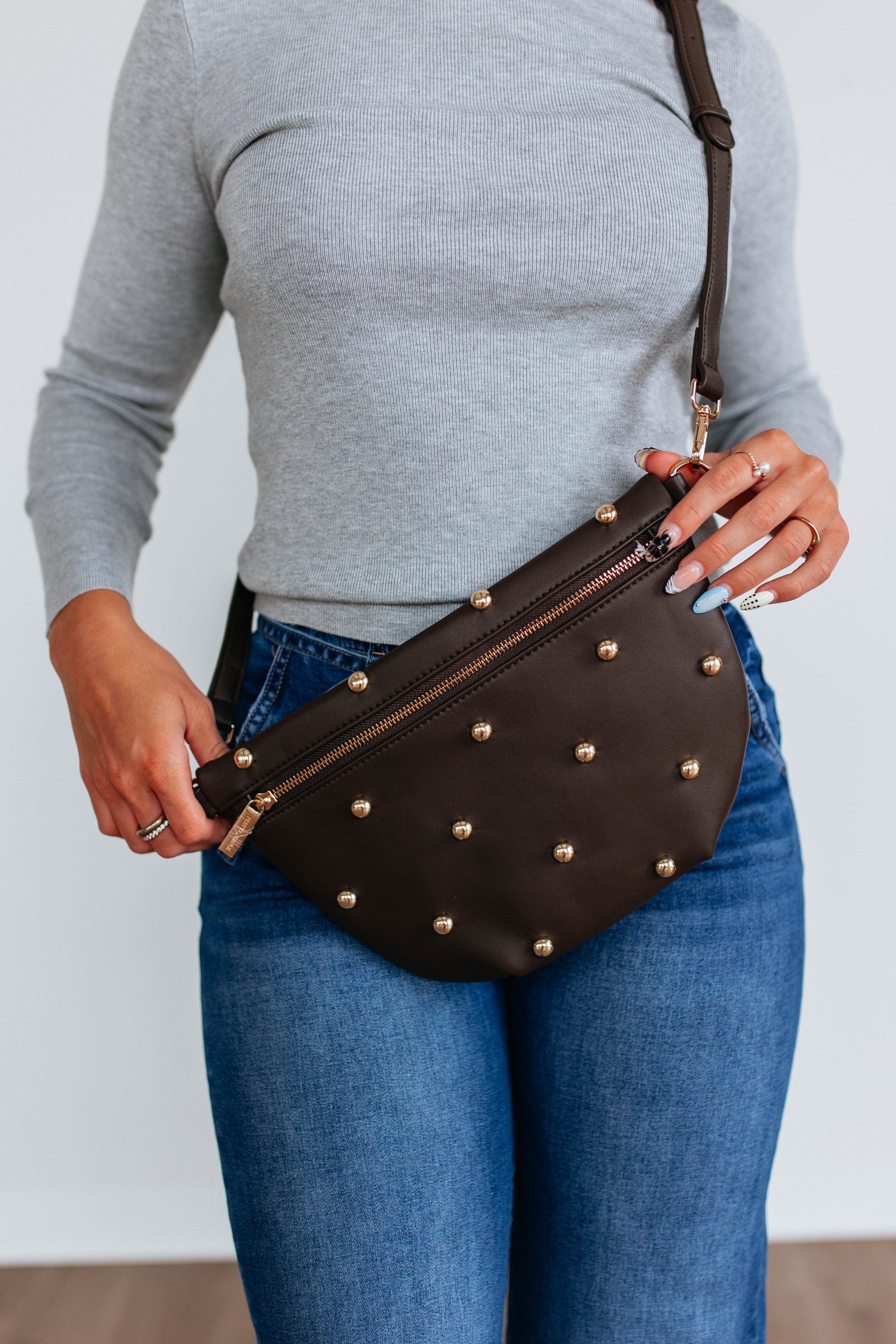 Patsy Studded Bum Bag