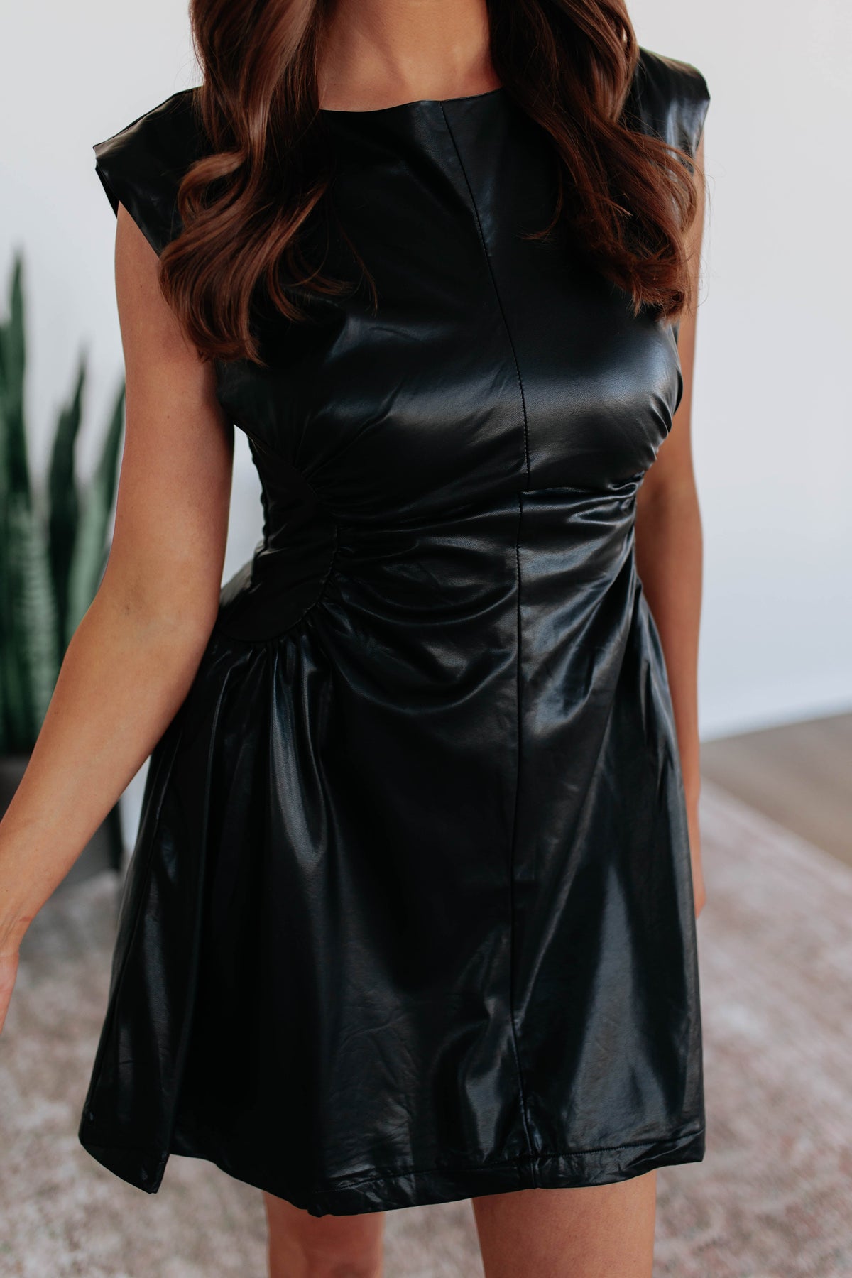 Nikita Leather Dress