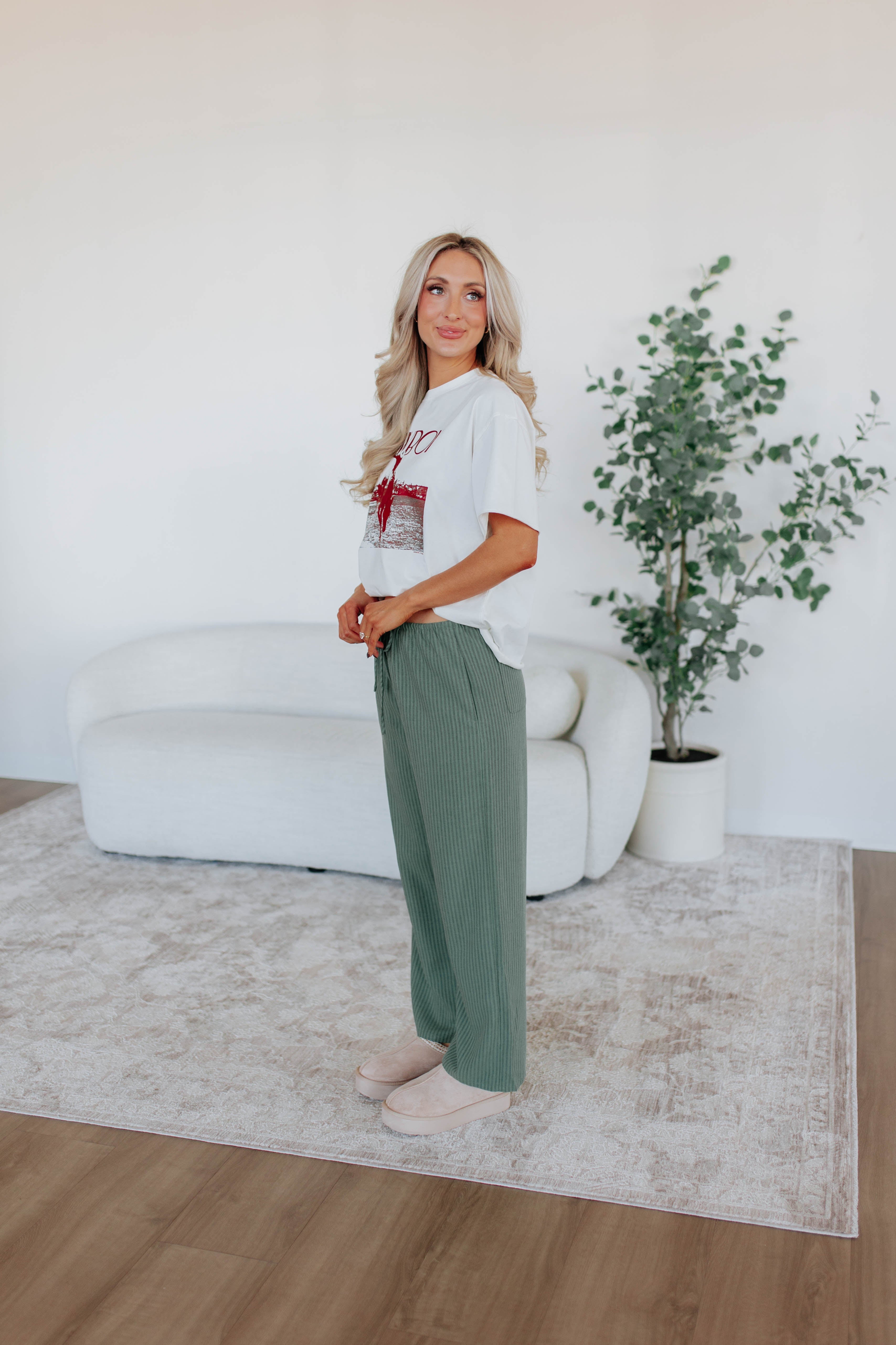 Brenna Striped Pants