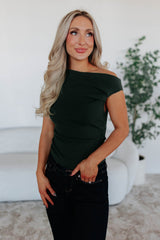 Let It Be Known Top - Forest Green