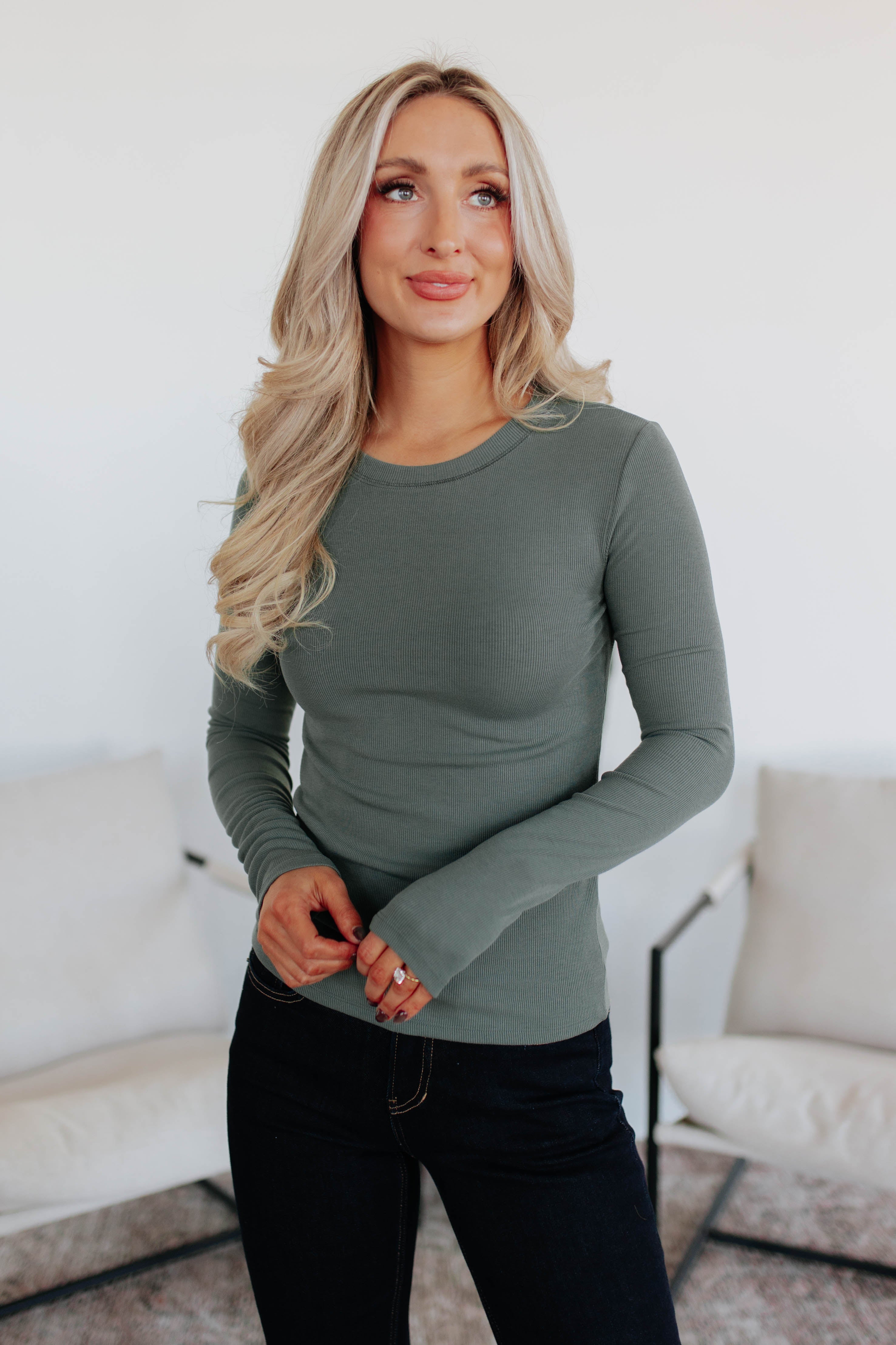 Hanna Ribbed Top