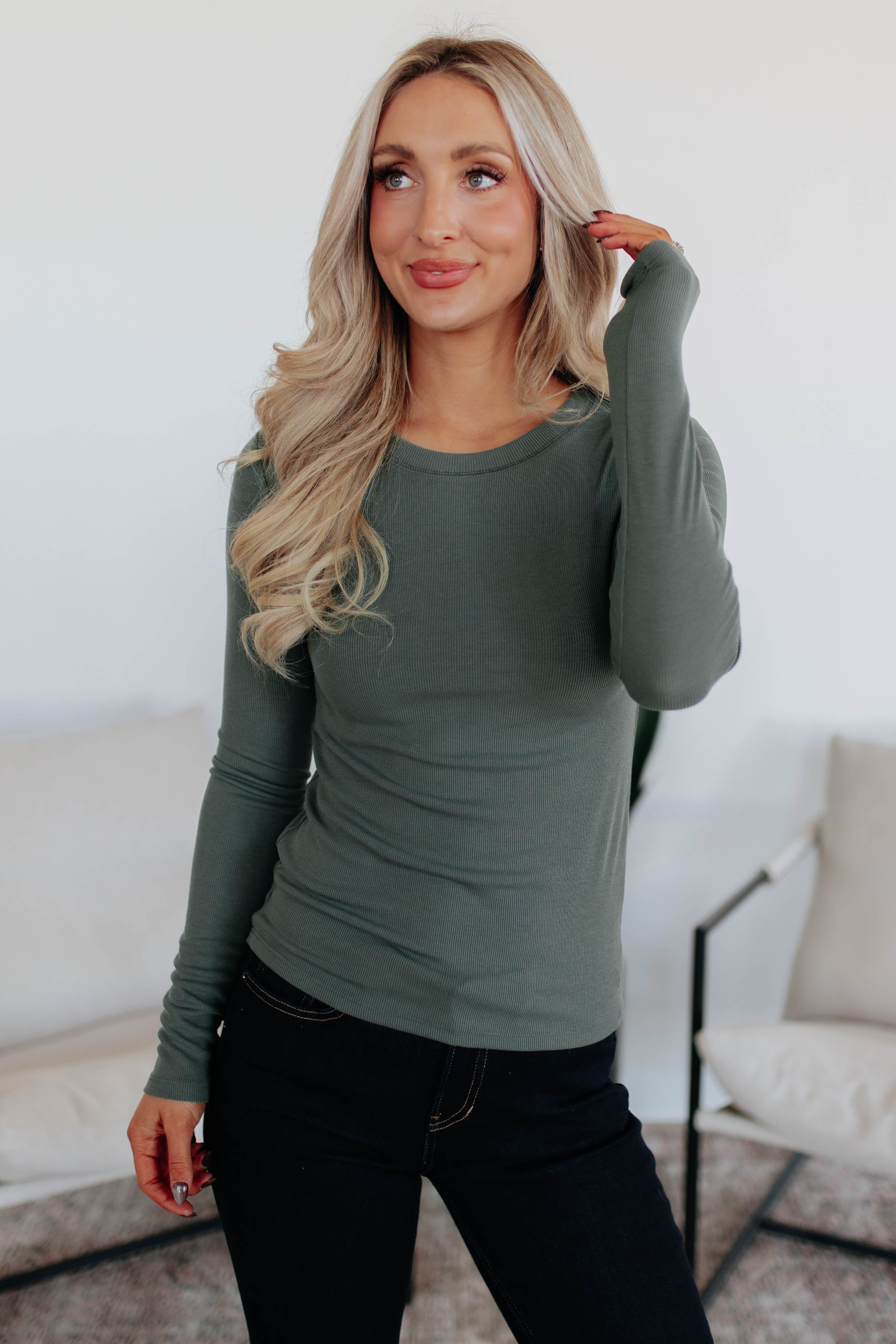 Hanna Ribbed Top