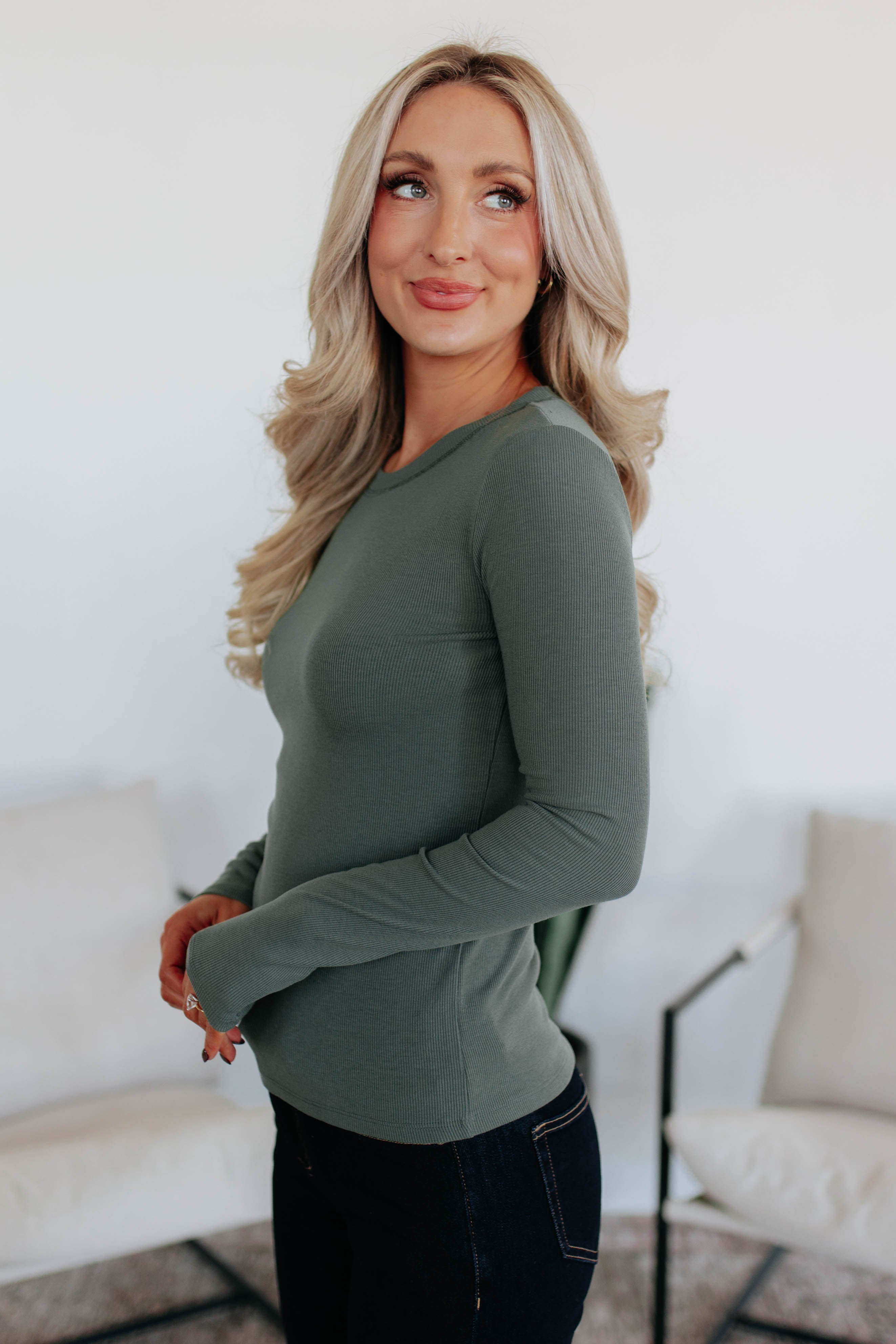 Hanna Ribbed Top