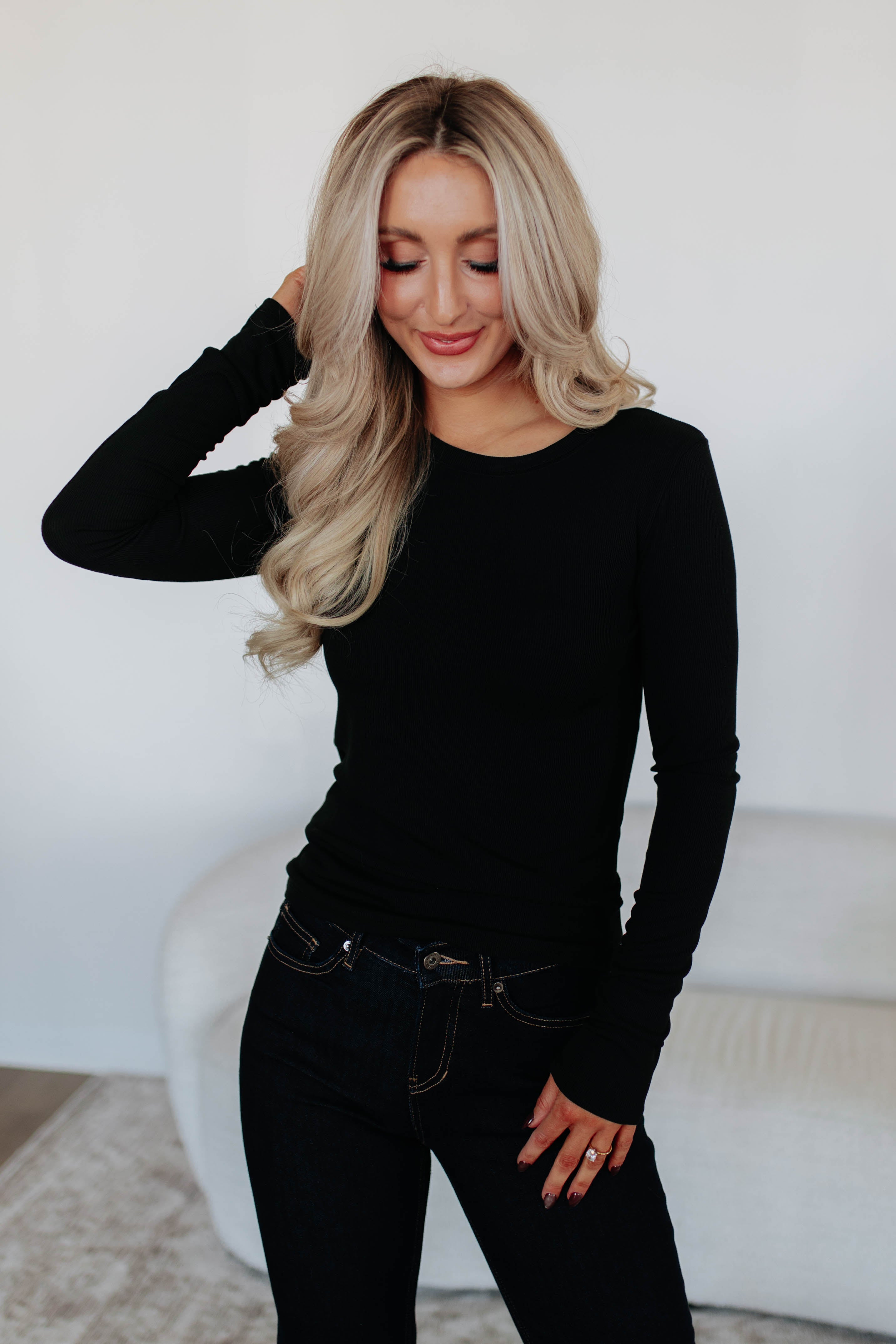 Hanna Ribbed Top
